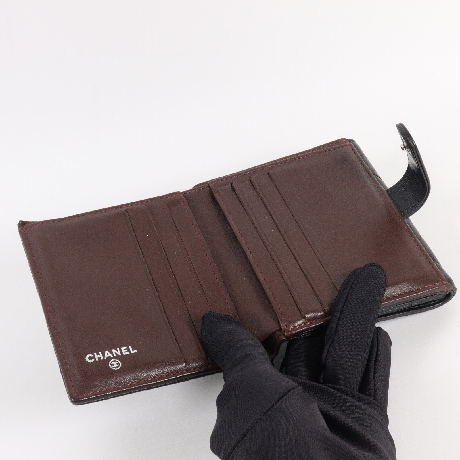 CHANEL 羊皮皮革Small Flap Wallet錢包