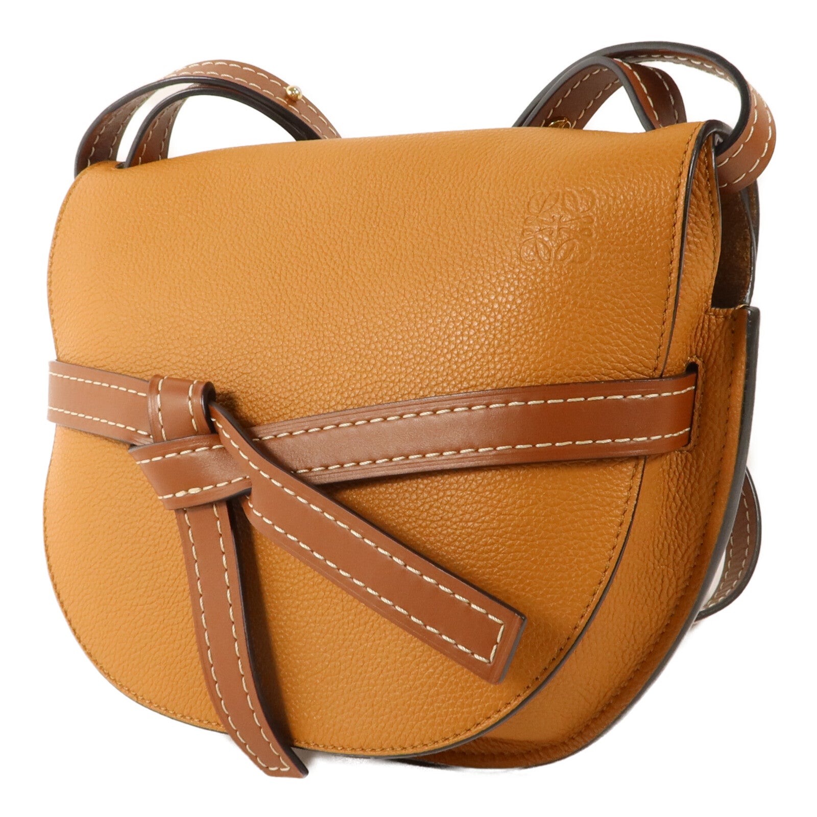LOEWE 牛皮皮革Gate Small肩背袋