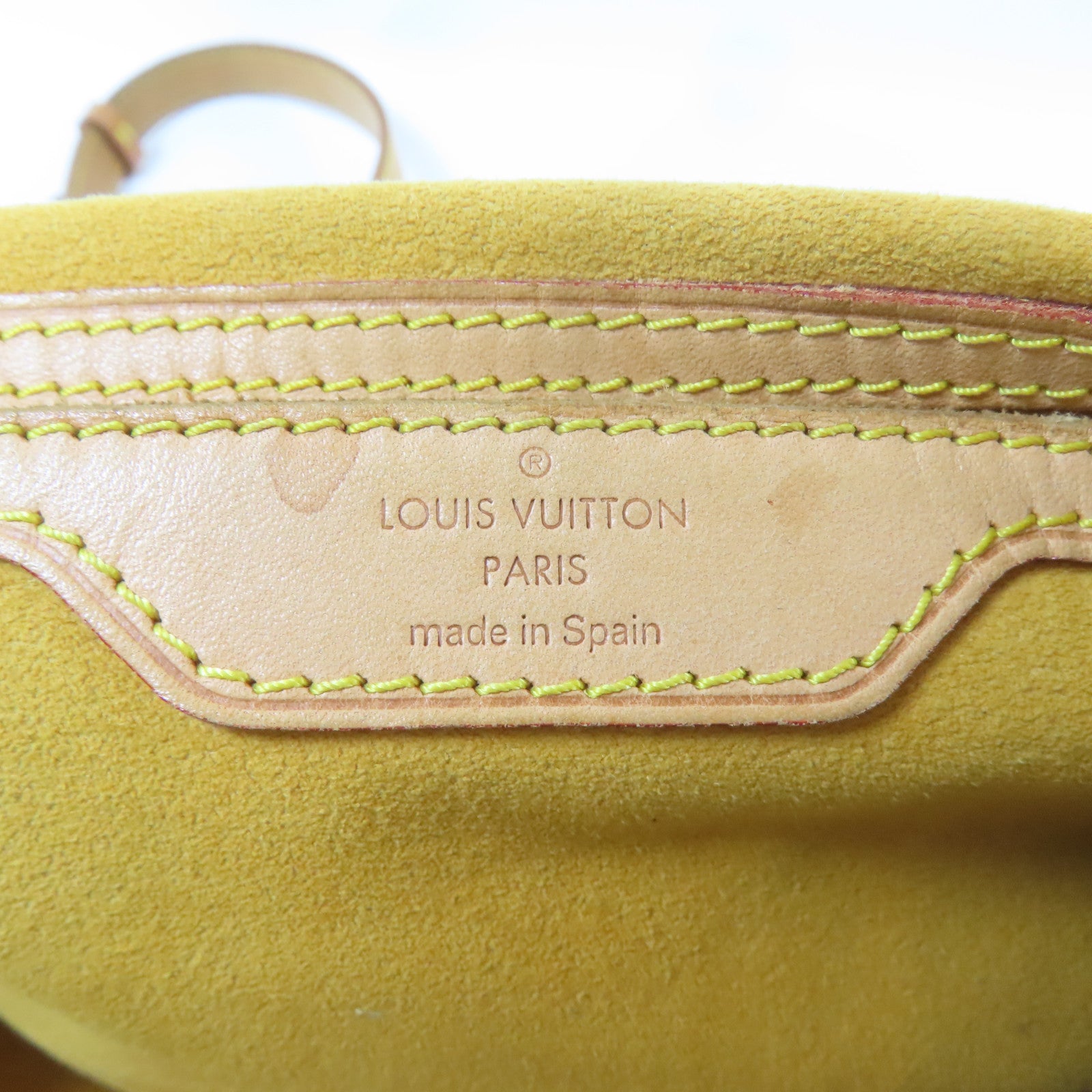 LOUIS VUITTON Monogram Denim Sac a Dos GM金扣背包藍色