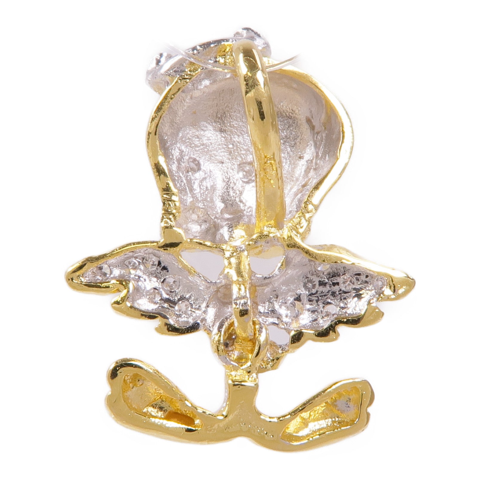 JEWELRY 18K黃金/白金Diamond Pendant Top鑽石吊墜