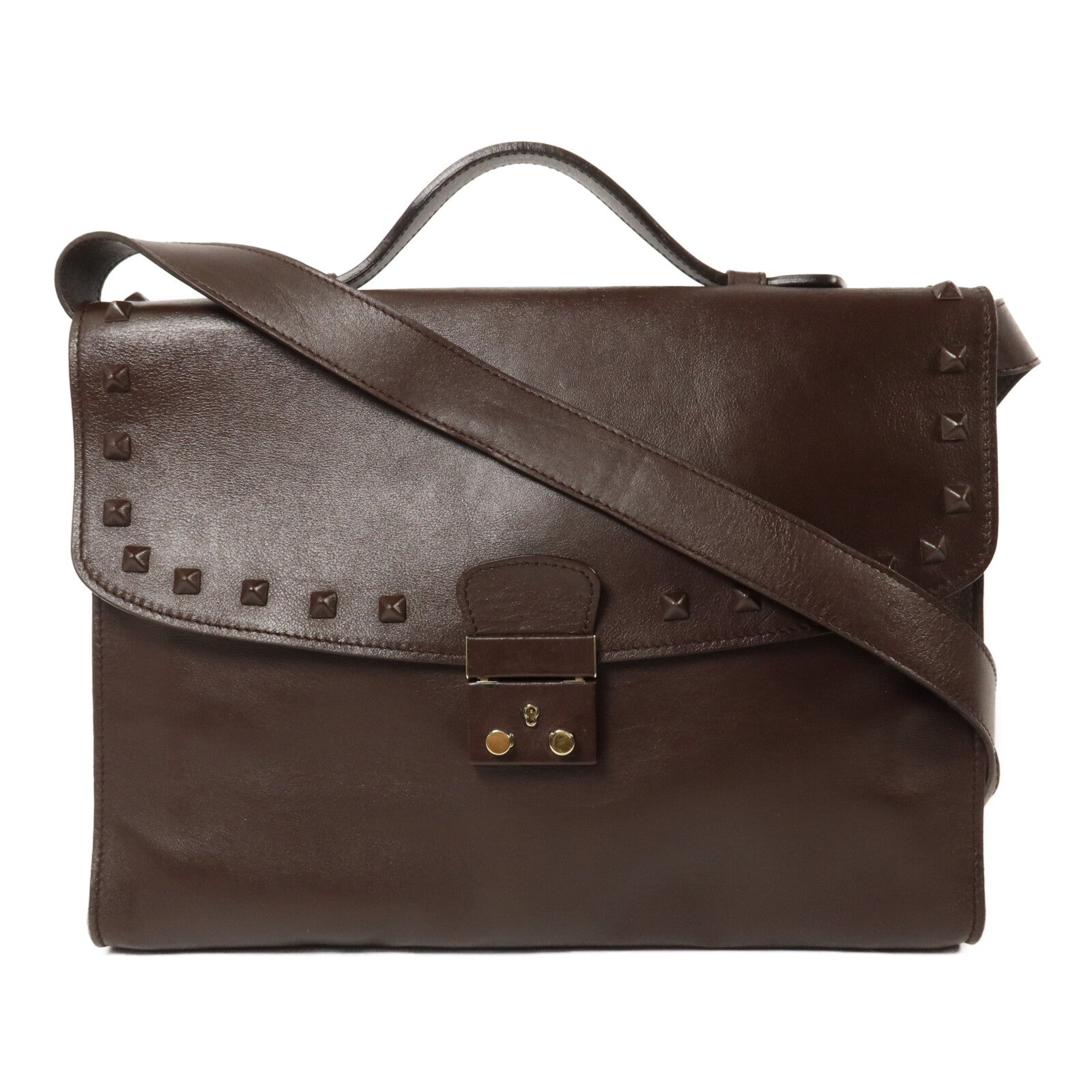 Valentino 牛皮皮革Shoulder Bag手挽肩背兩用袋