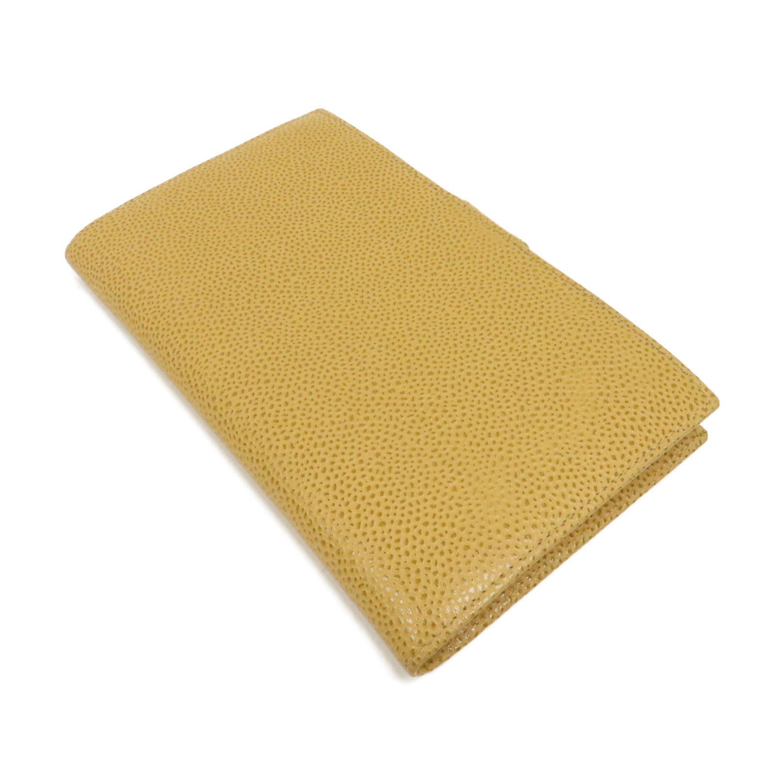 CHANEL 【激減優惠】Caviar皮革Long Wallet金扣啪鈕長錢包米色