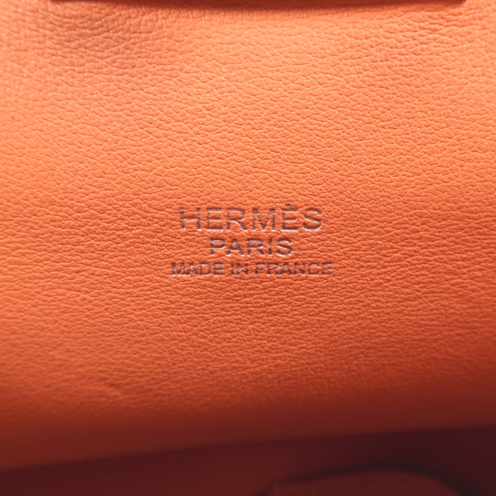 HERMES Swift皮革Toolbox 20銀扣手挽肩背兩用袋Crevette