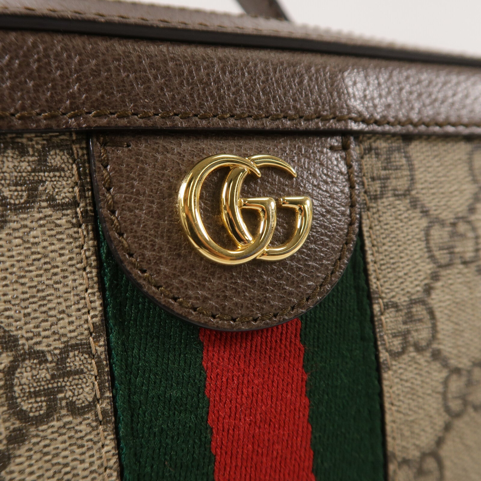 GUCCI 塗層帆布Ophidia GG Supreme肩背袋