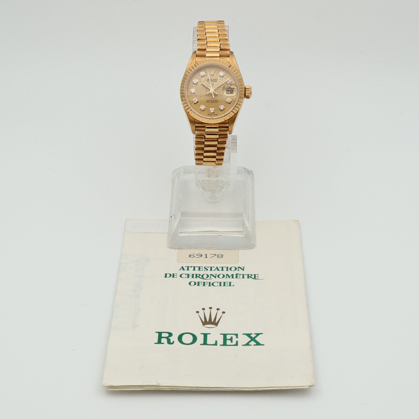 ROLEX Lady Datejust 69178