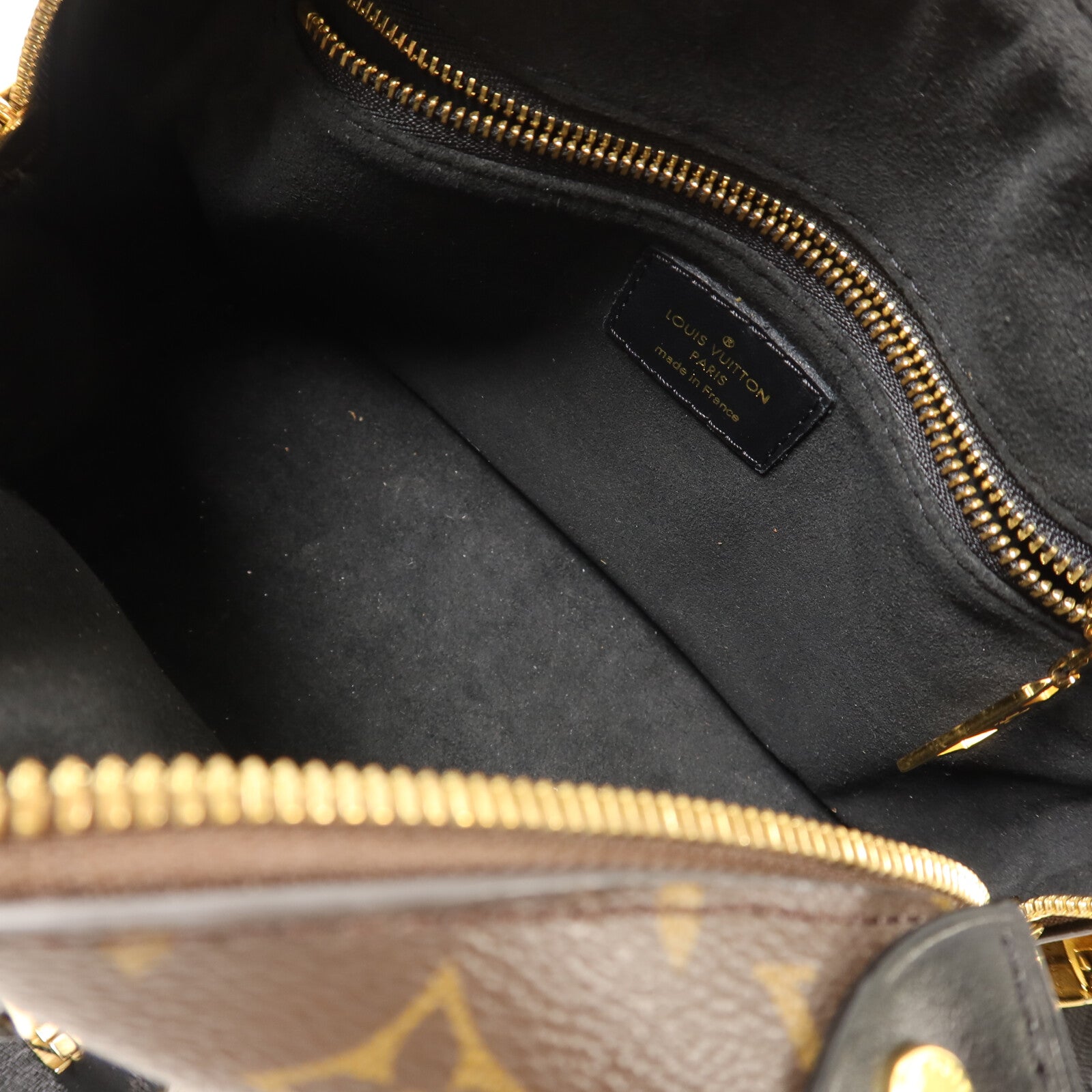 LOUIS VUITTON Monogram Petite Malle Souple手挽肩背兩用袋