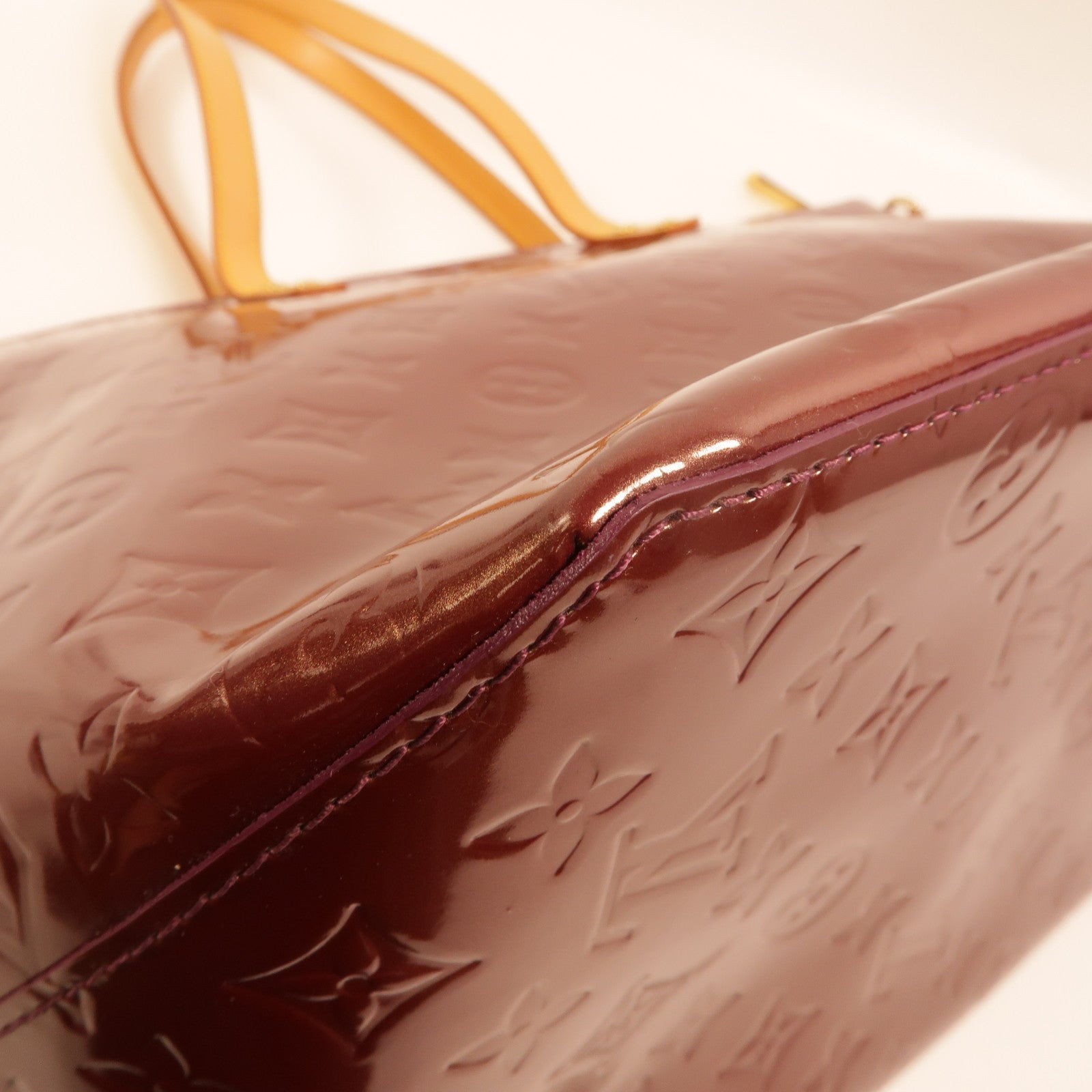 LOUIS VUITTON Monogram Vernis Bellevue GM手挽袋