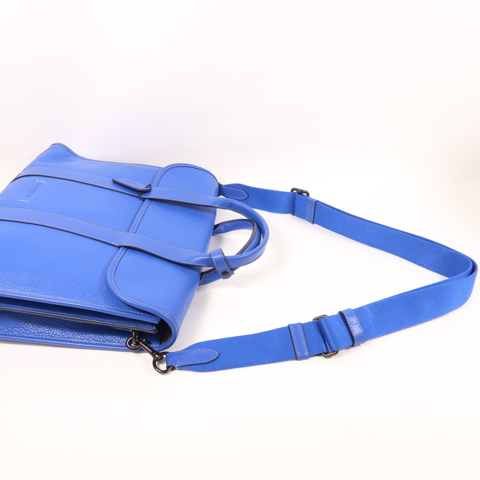 COACH 牛皮皮革Gotham Portfolio Bag手挽肩背兩用袋