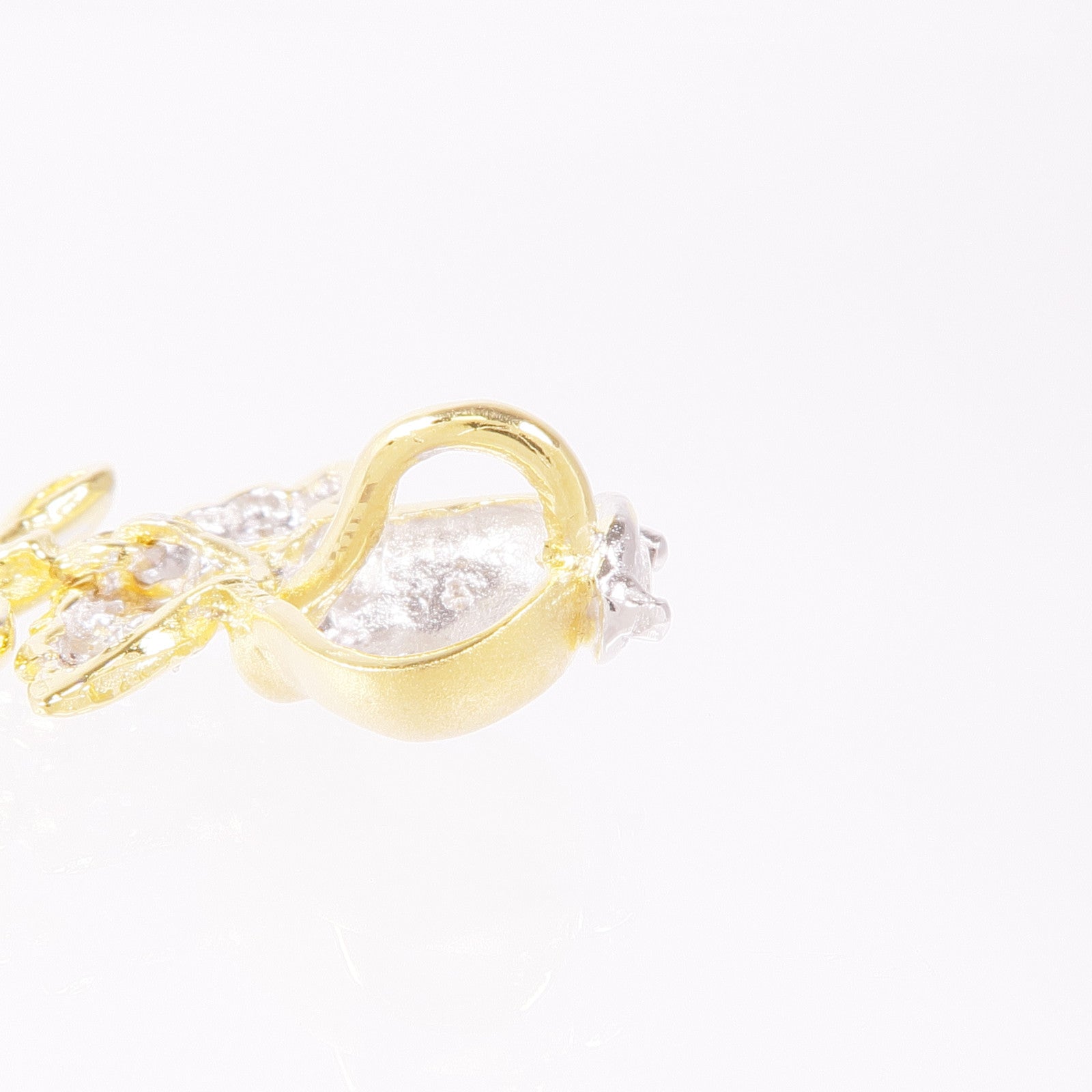 JEWELRY 18K黃金/白金Diamond Pendant Top鑽石吊墜