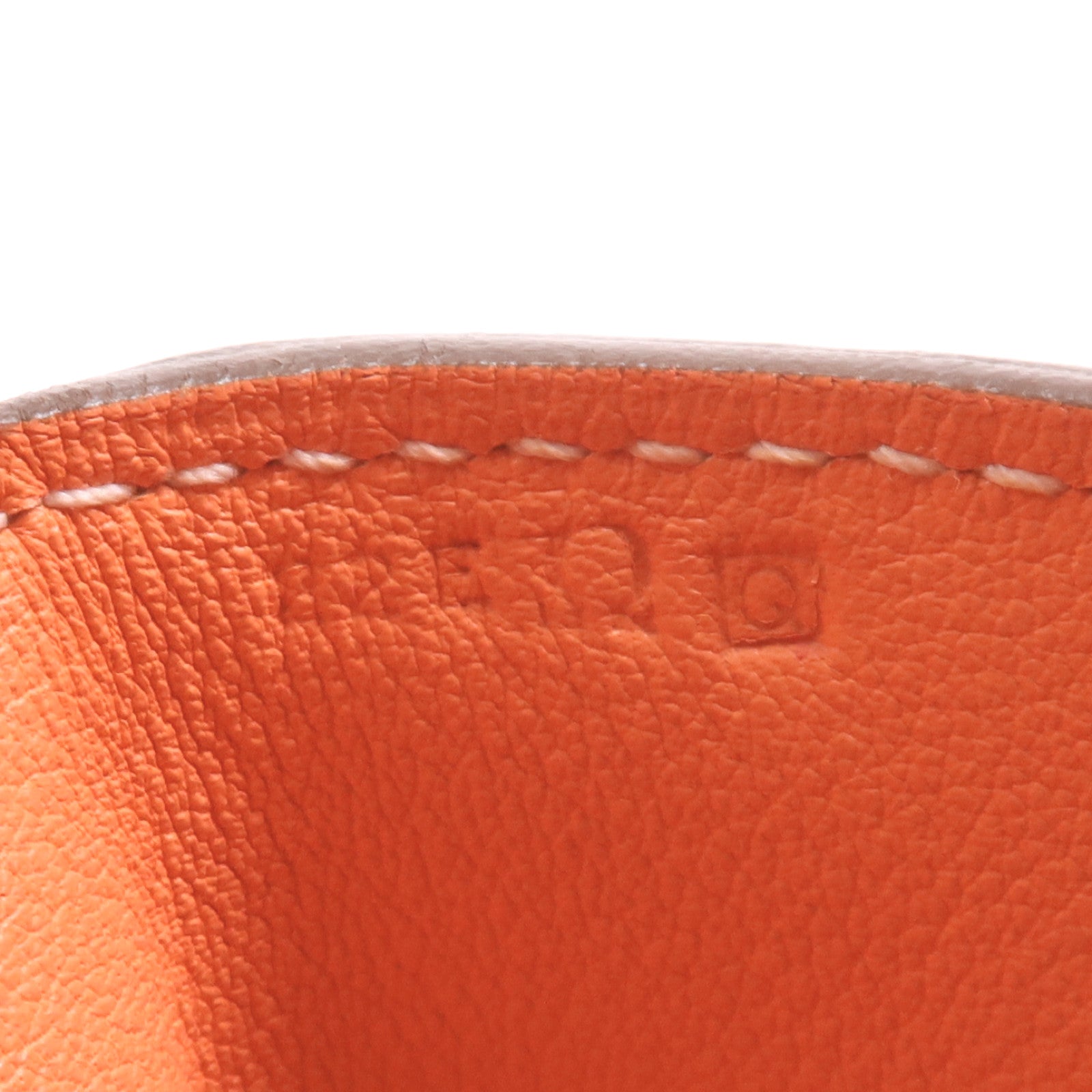 HERMES Swift皮革Toolbox 20銀扣手挽肩背兩用袋Crevette