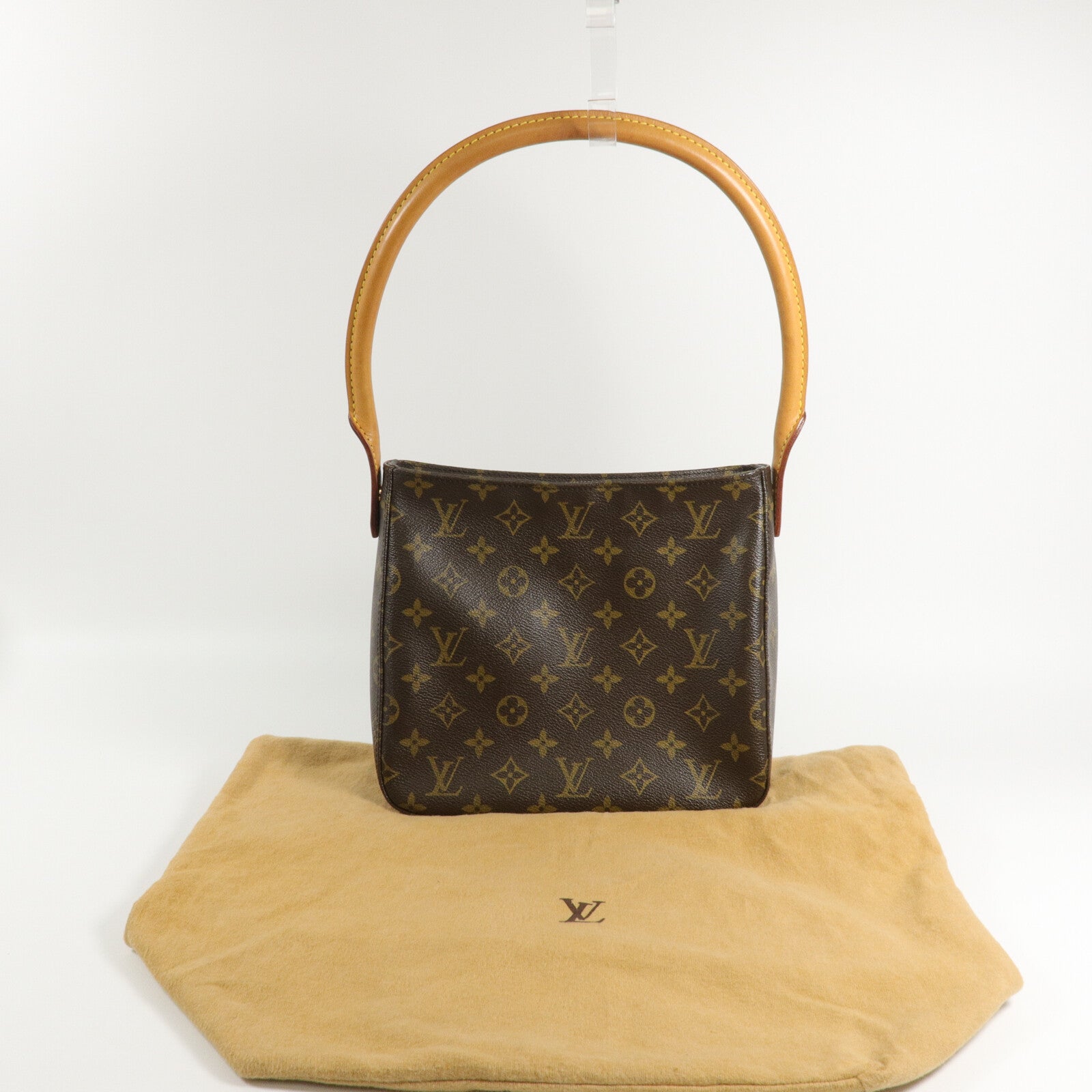 LOUIS VUITTON Monogram Looping MM肩背袋