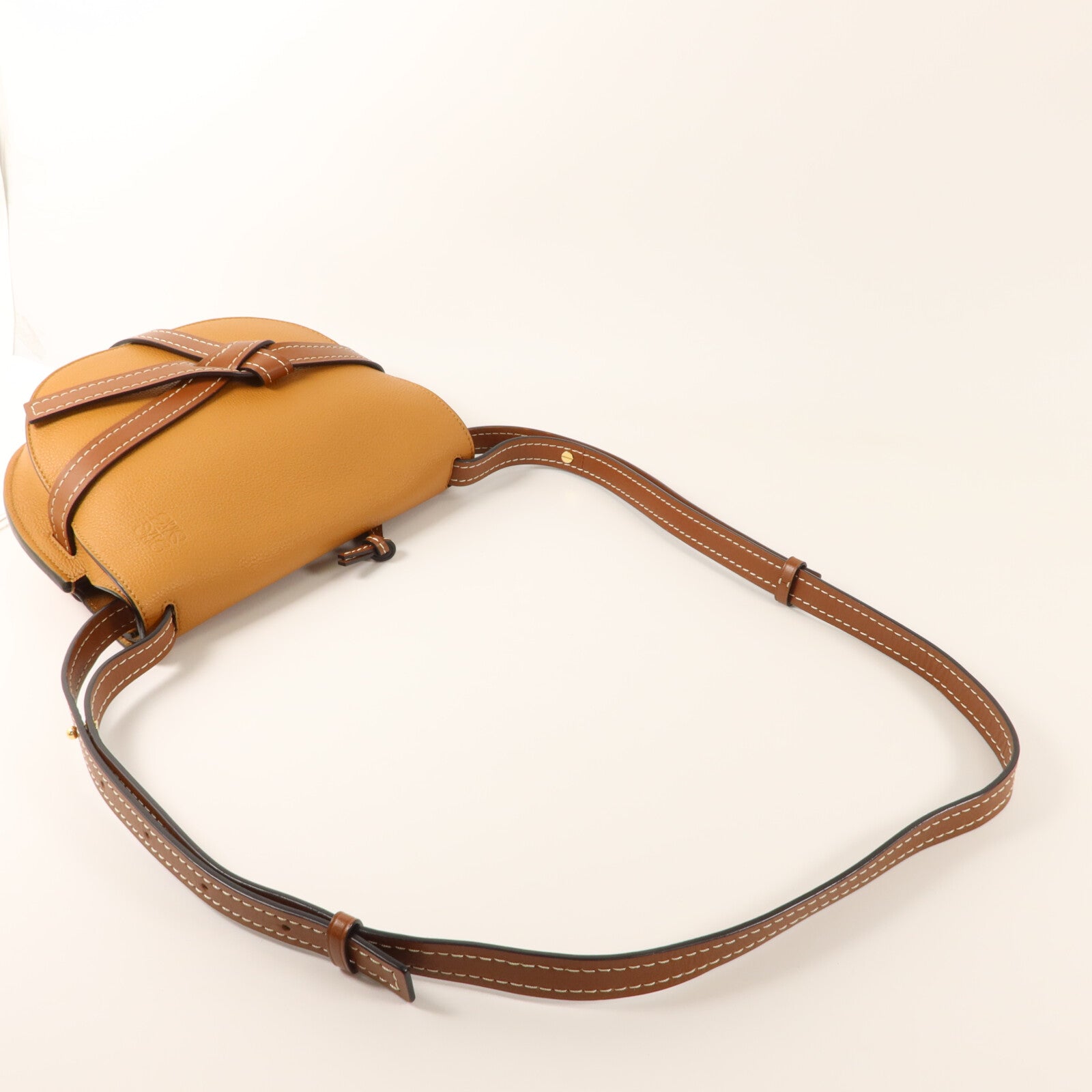 LOEWE 牛皮皮革Gate Small肩背袋