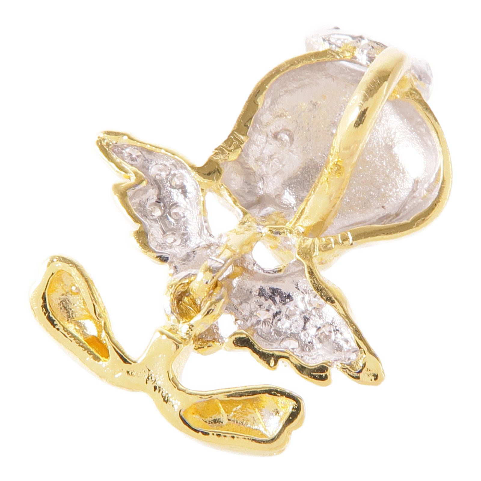JEWELRY 18K黃金/白金Diamond Pendant Top鑽石吊墜