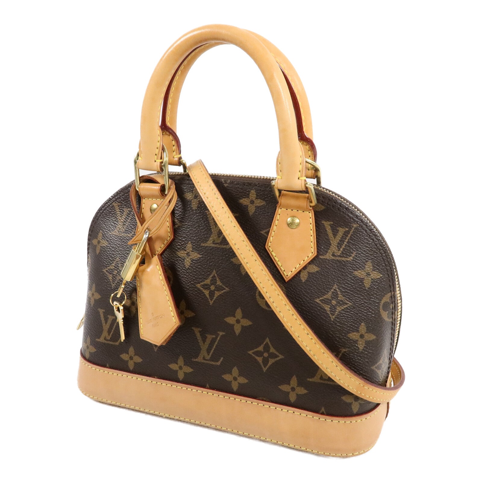 LOUIS VUITTON Monogram Alma BB手挽肩背兩用袋