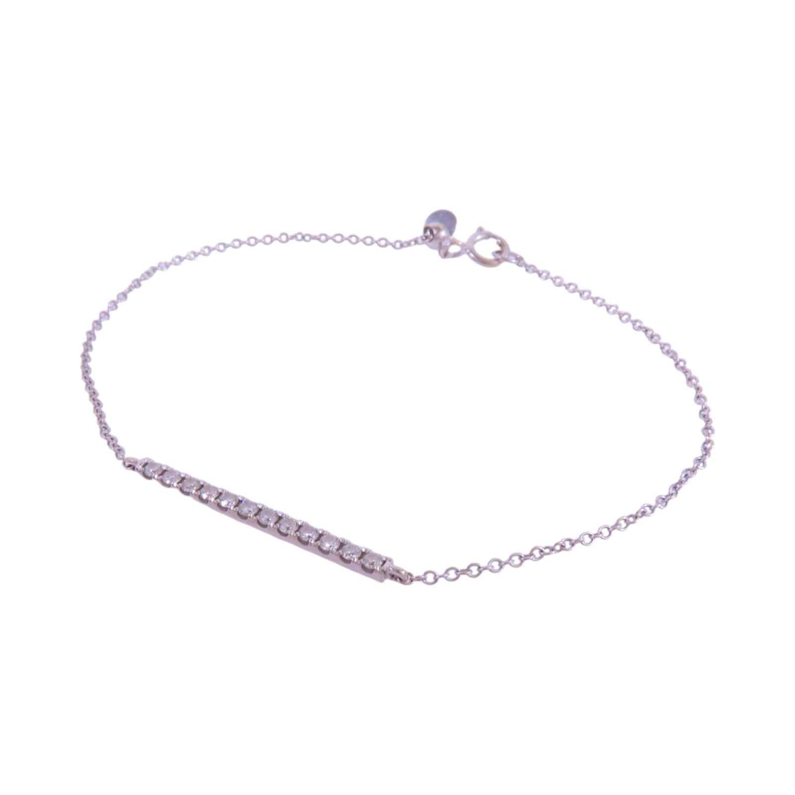 JEWELRY 18K白金Diamond Bracelet鑽石手鏈