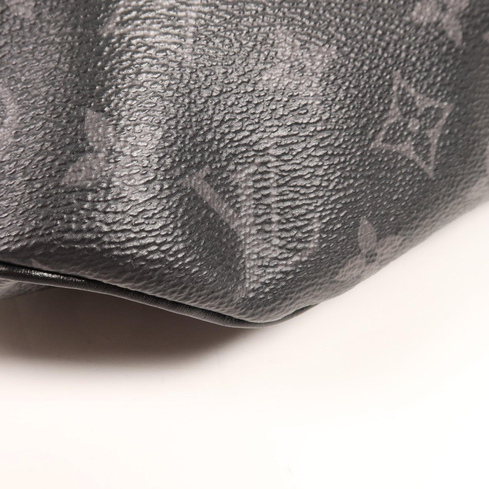 LOUIS VUITTON Monogram Eclipse Discovery Bumbag PM銀扣腰包