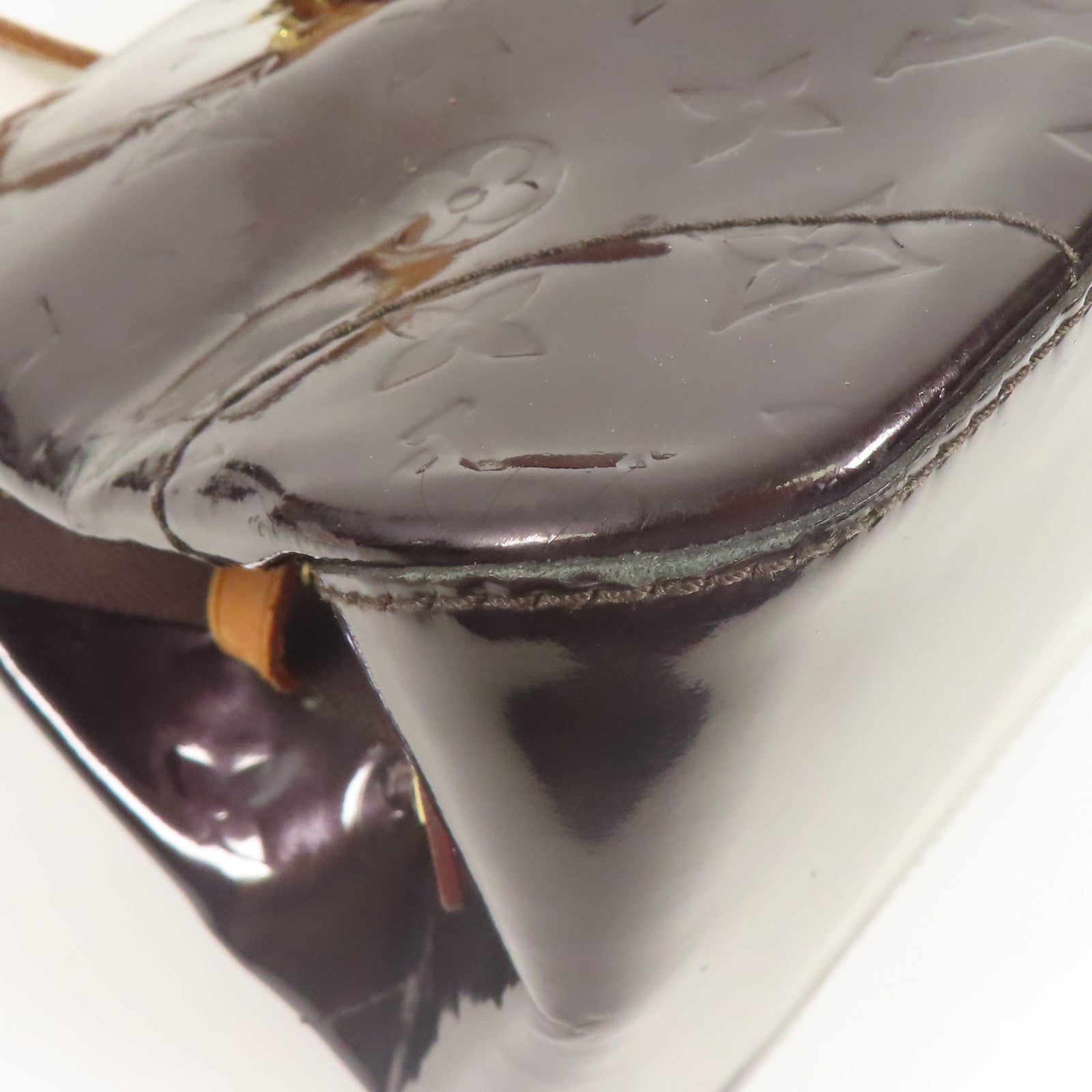 LOUIS VUITTON Vernis Rosewood Avenue金扣肩背袋