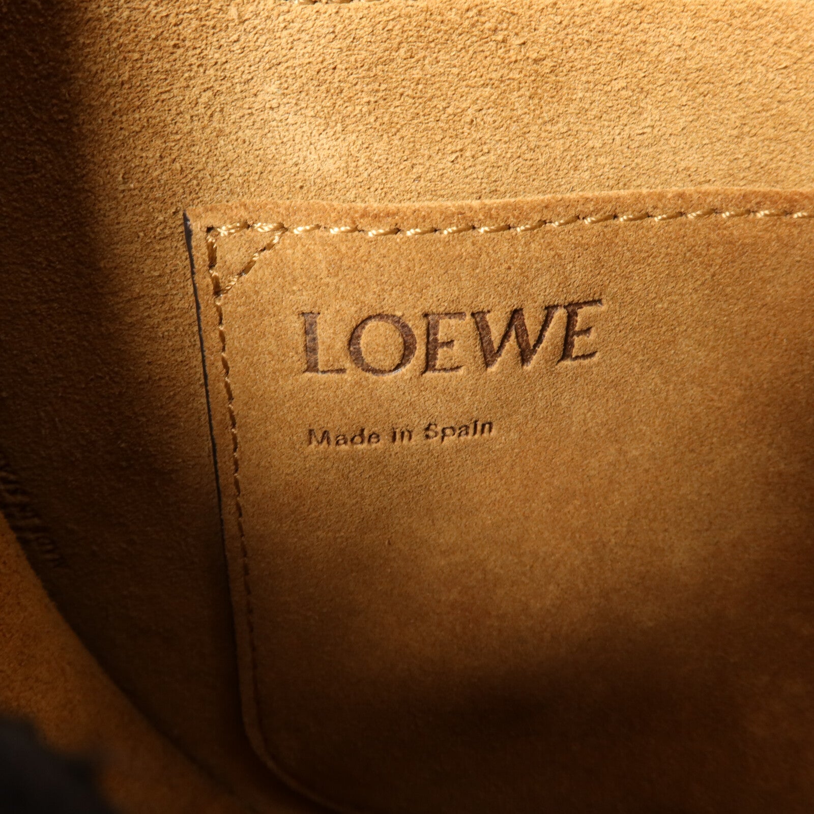 LOEWE 牛皮皮革Gate Small肩背袋