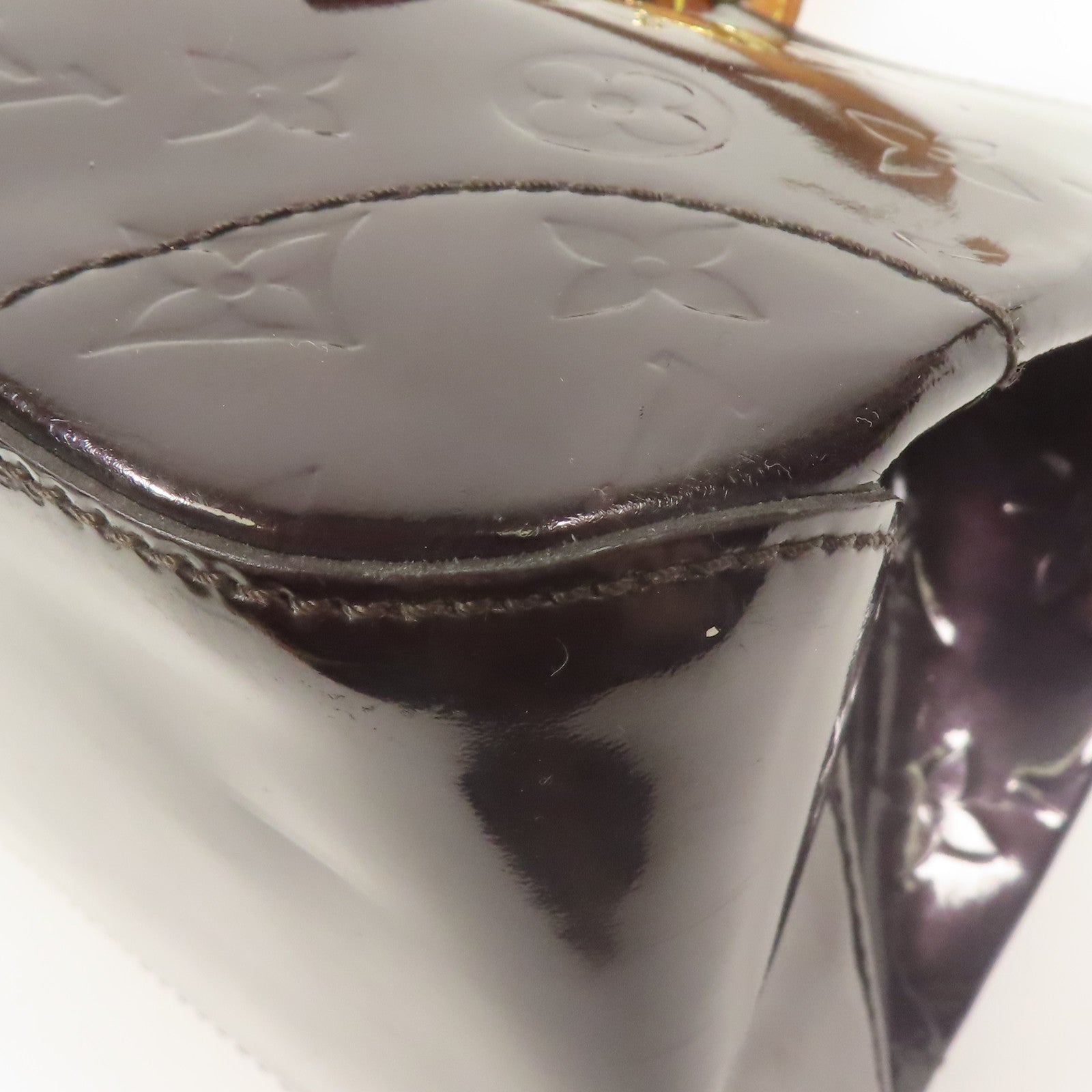 LOUIS VUITTON Vernis Rosewood Avenue金扣肩背袋