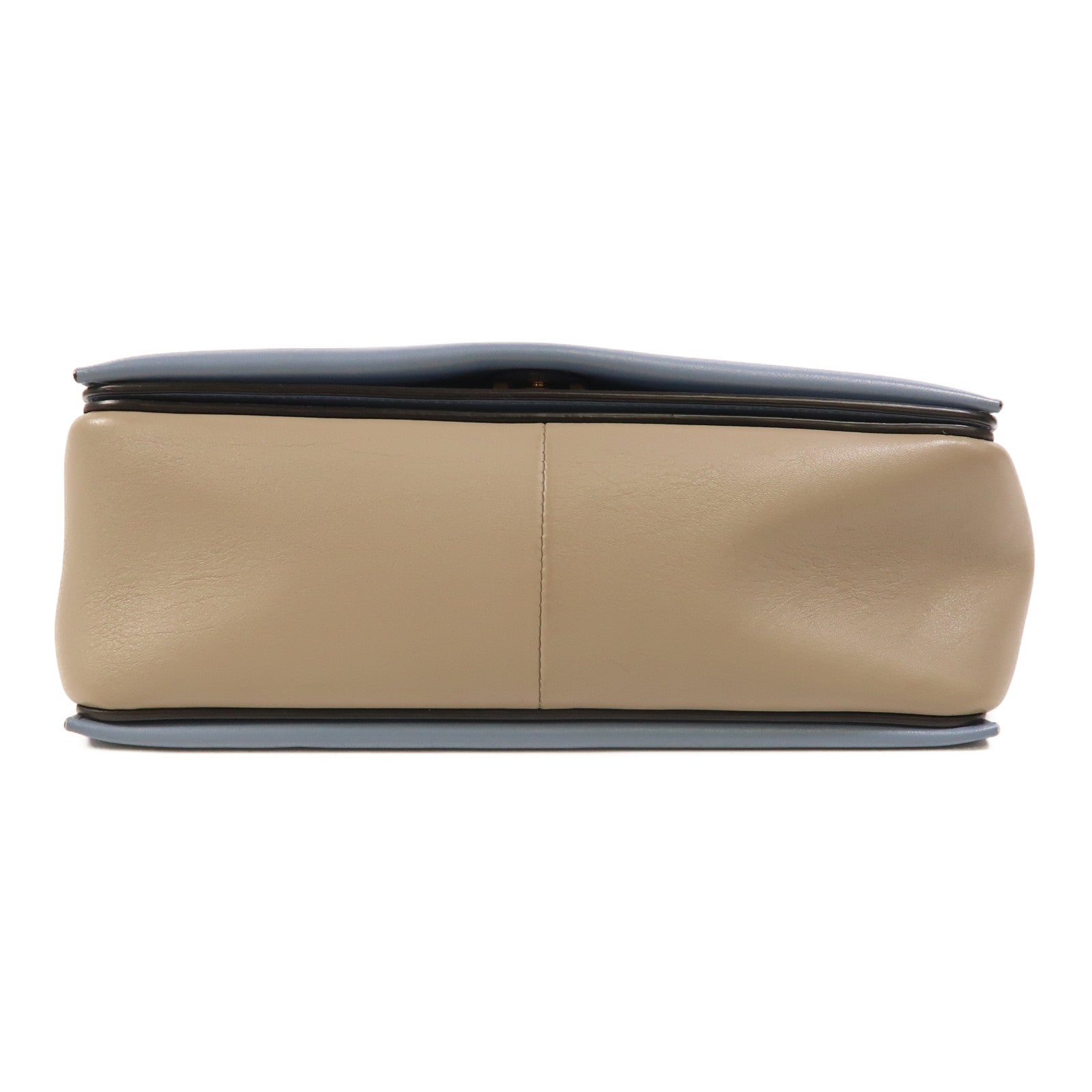 CELINE 牛皮皮革Frame金扣肩背袋