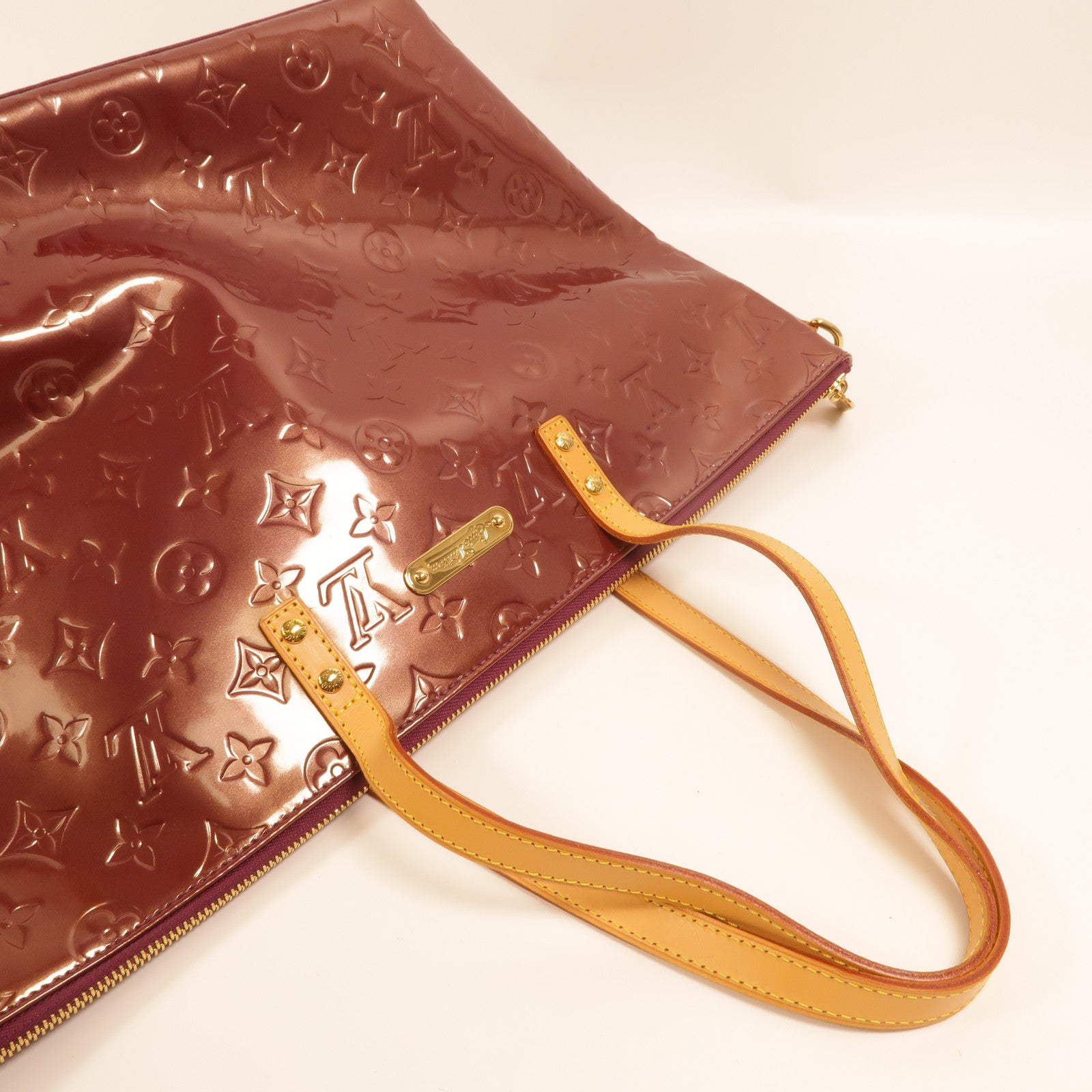 LOUIS VUITTON Monogram Vernis Bellevue GM手挽袋