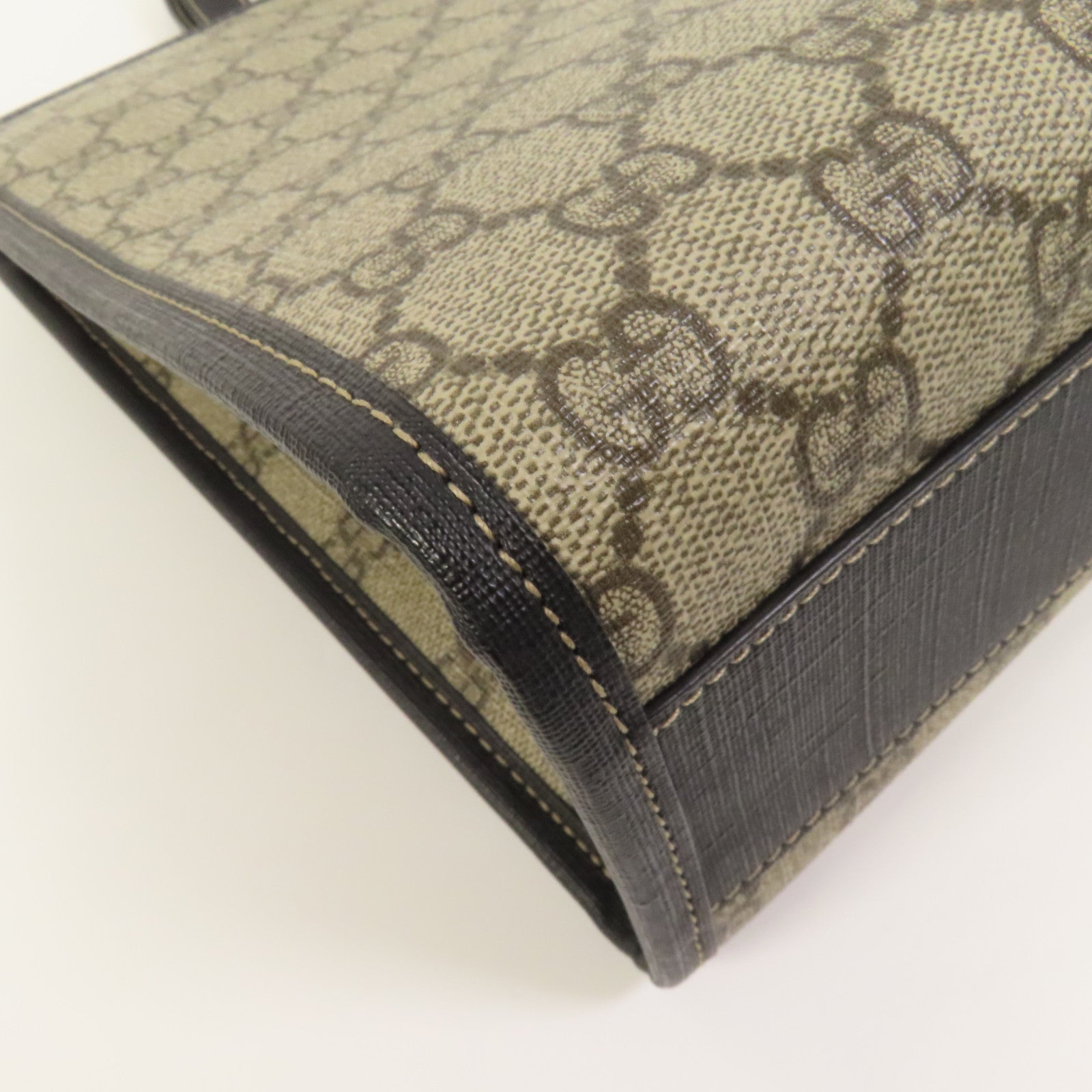 GUCCI 塗層帆布Ladybug手挽袋