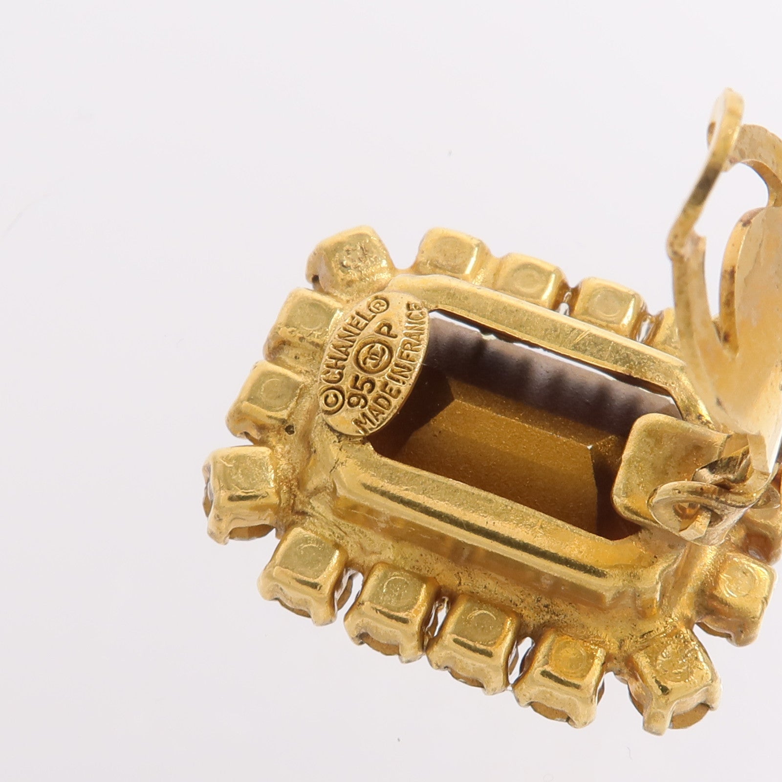 CHANEL 金屬Vintage Clip-On Earrings耳夾
