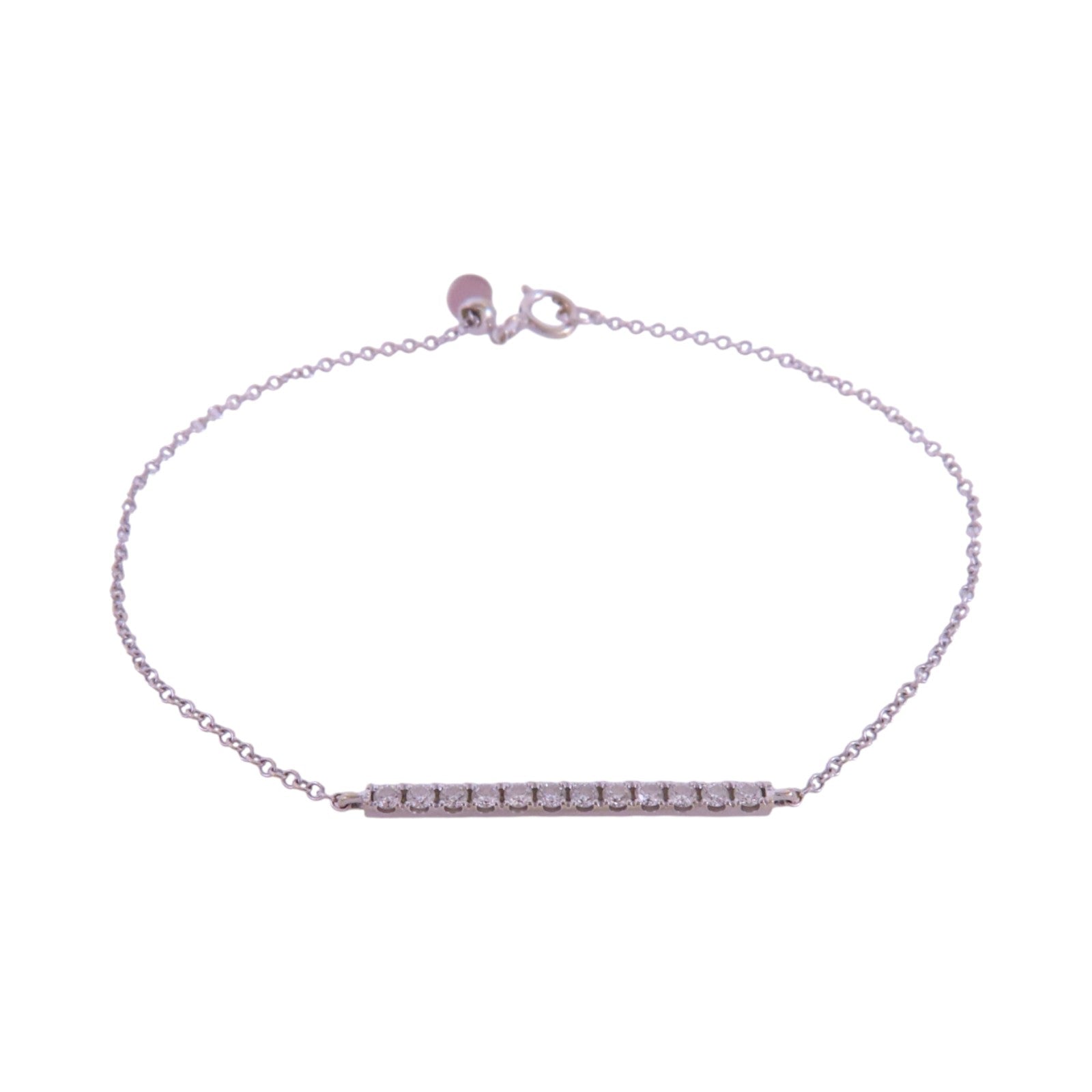JEWELRY 18K白金Diamond Bracelet鑽石手鏈