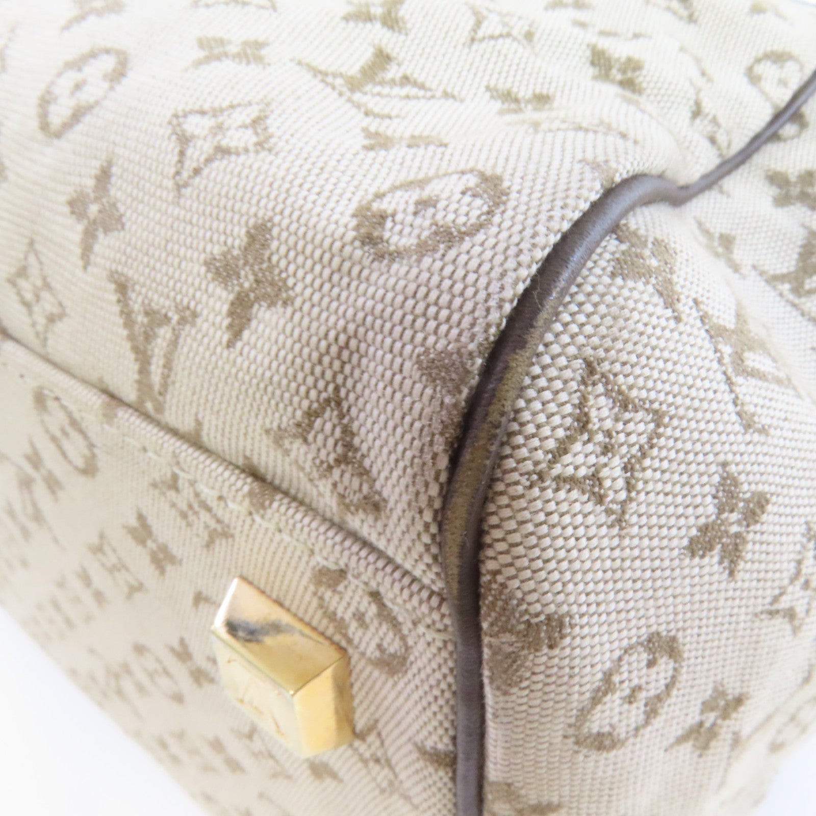 LOUIS VUITTON 【激減優惠】Monogram Mini Josephine GM 2way Shoulder Bag金扣手挽肩背兩用袋啡色