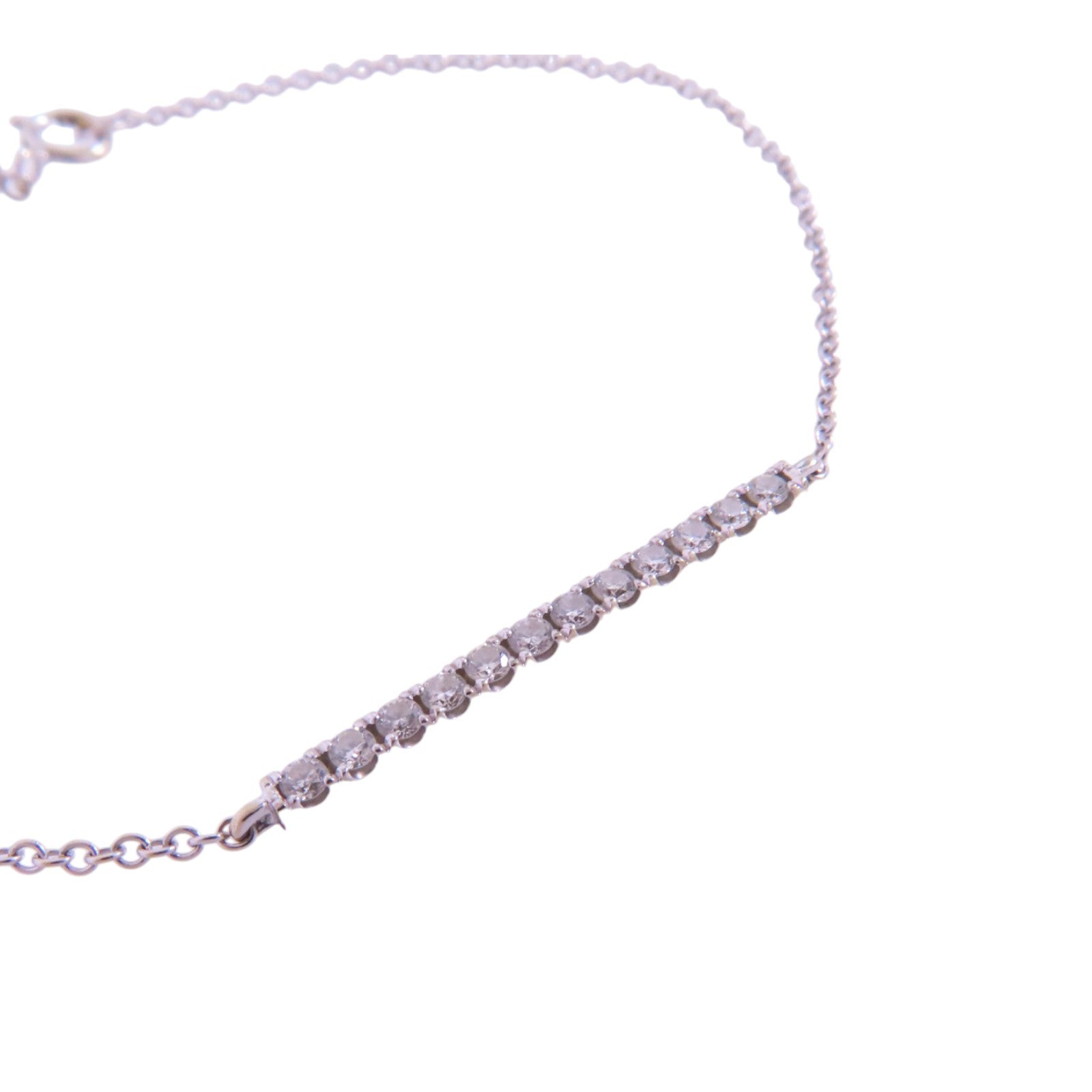 JEWELRY 18K白金Diamond Bracelet鑽石手鏈