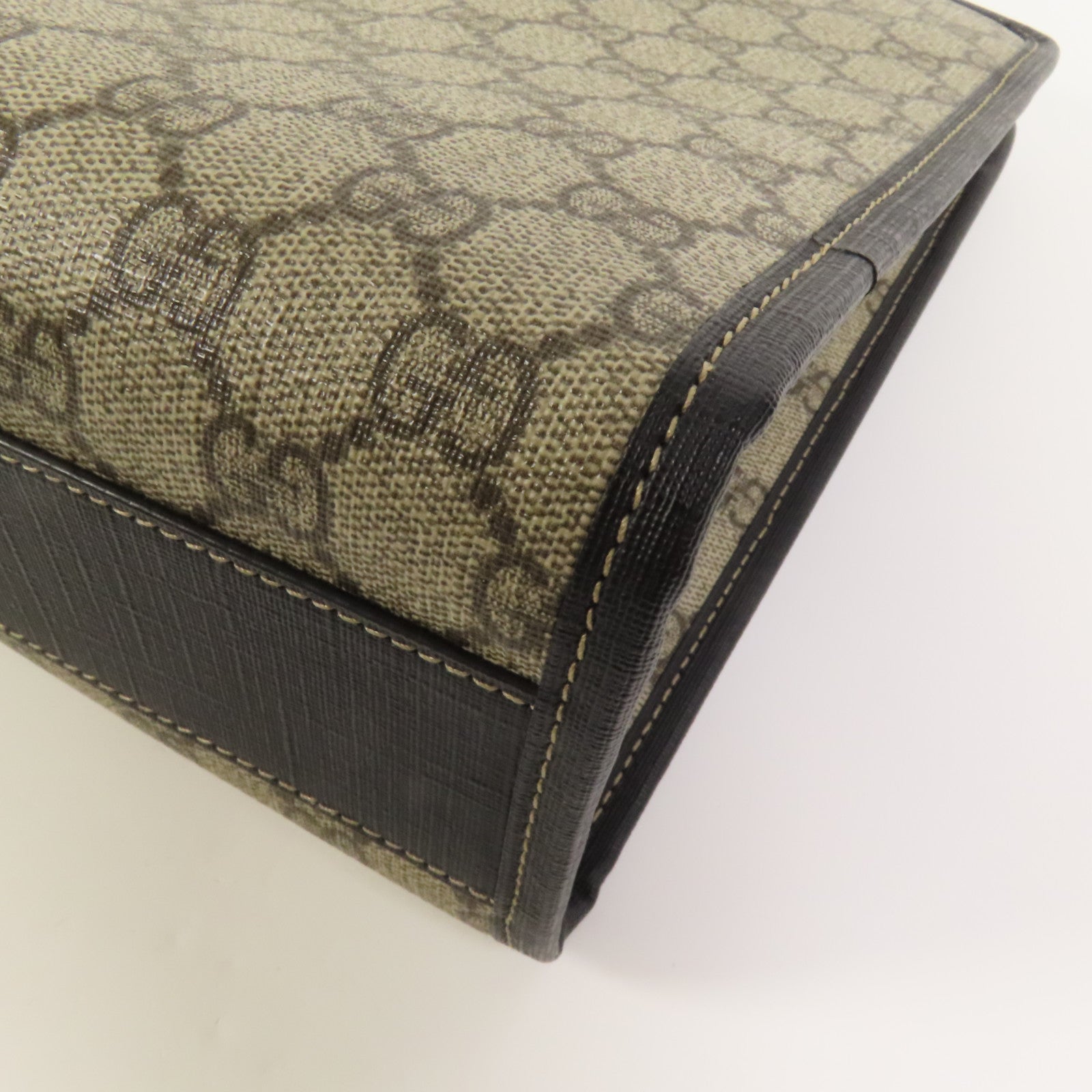 GUCCI 塗層帆布Ladybug手挽袋