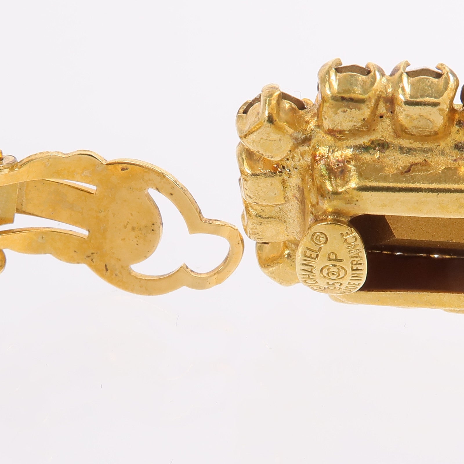 CHANEL 金屬Vintage Clip-On Earrings耳夾