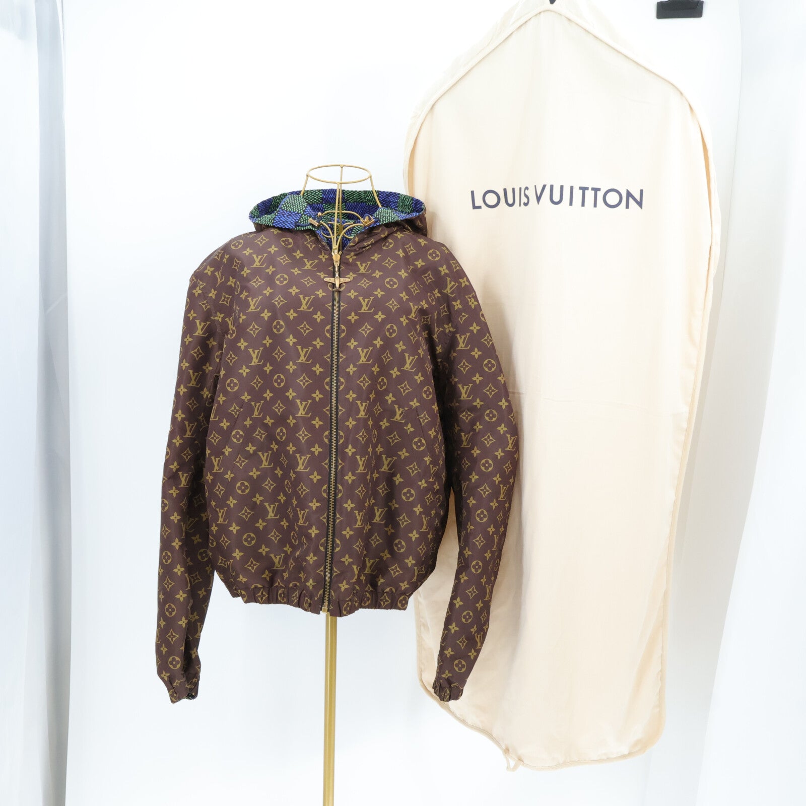LOUIS VUITTON Monogran Reversible Windbreaker 外套