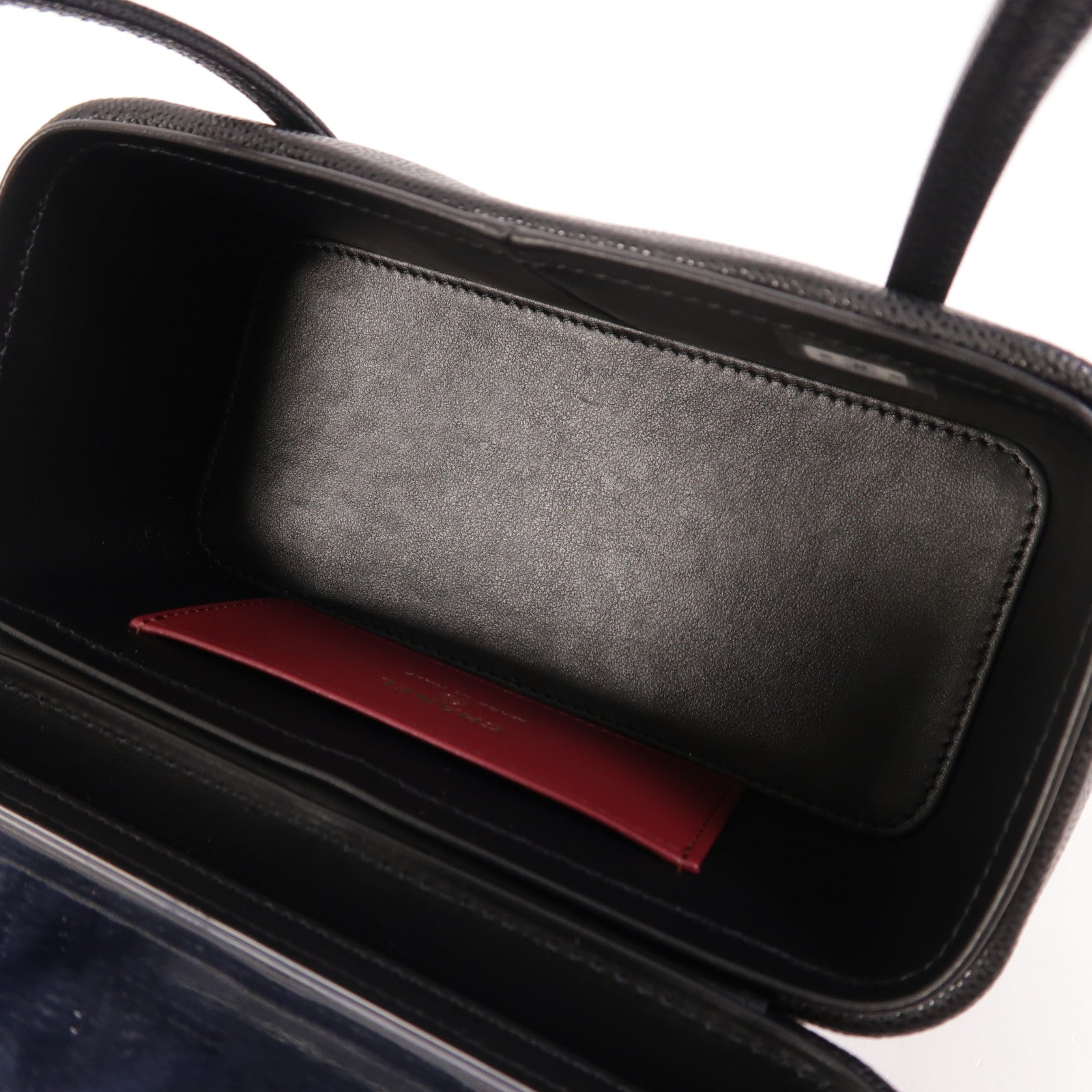 CHANEL 牛皮皮革Preppy Vanity Case金扣肩背袋