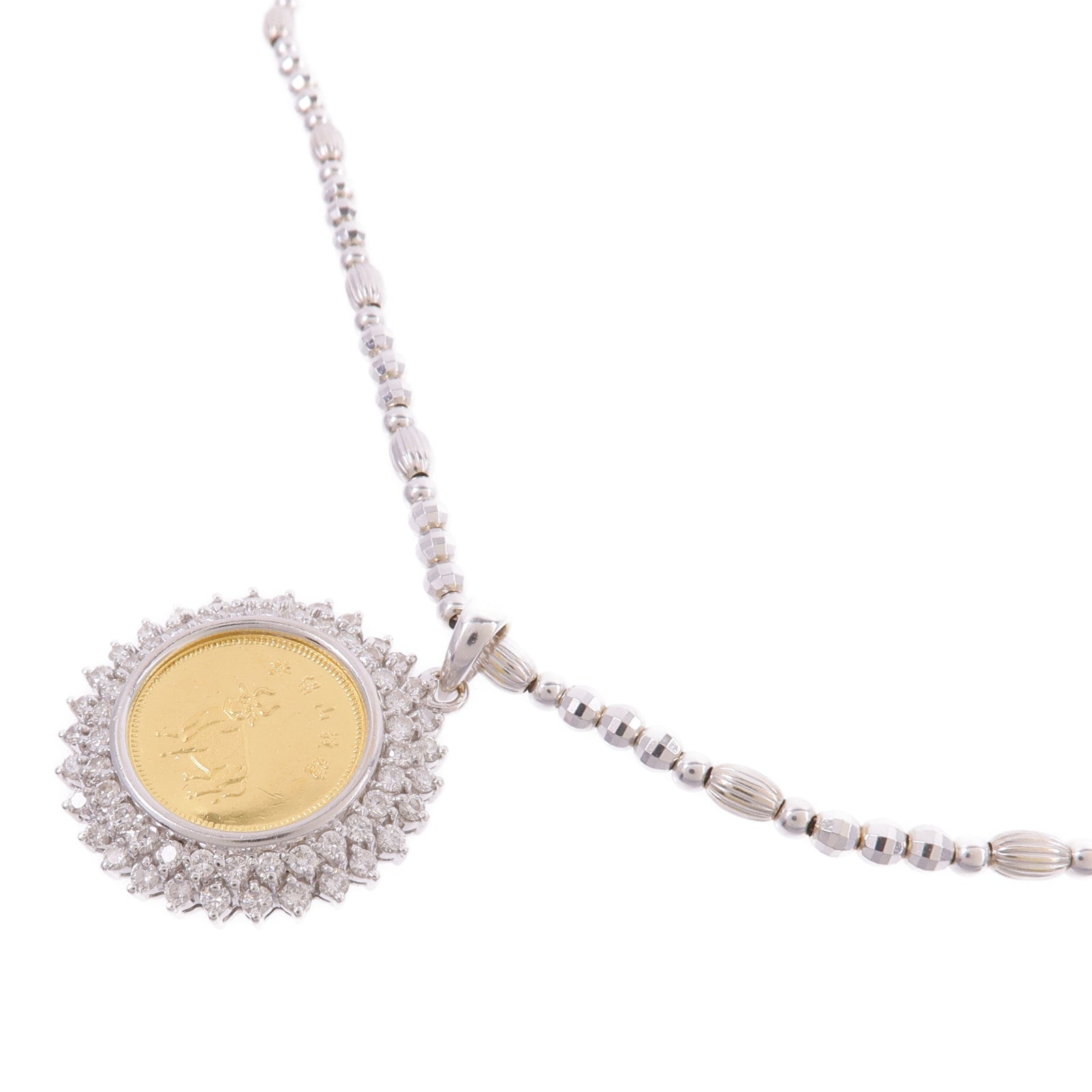 JEWELRY 24K黃金/18K白金Diamond Necklace鑽石項鍊