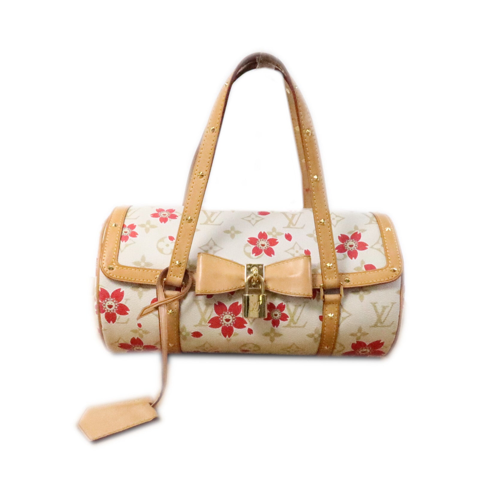 LOUIS VUITTON Monogram LVxMurakami Cherry Blossom Papillon手挽袋