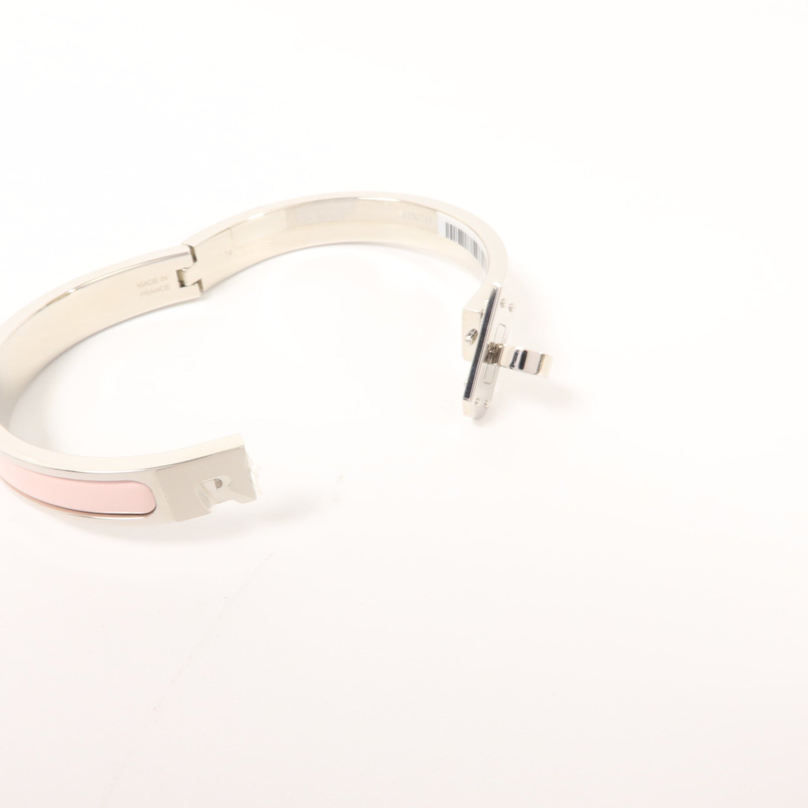 HERMES 金屬/瓷漆Mini Clic Kelly Bracelet手鐲