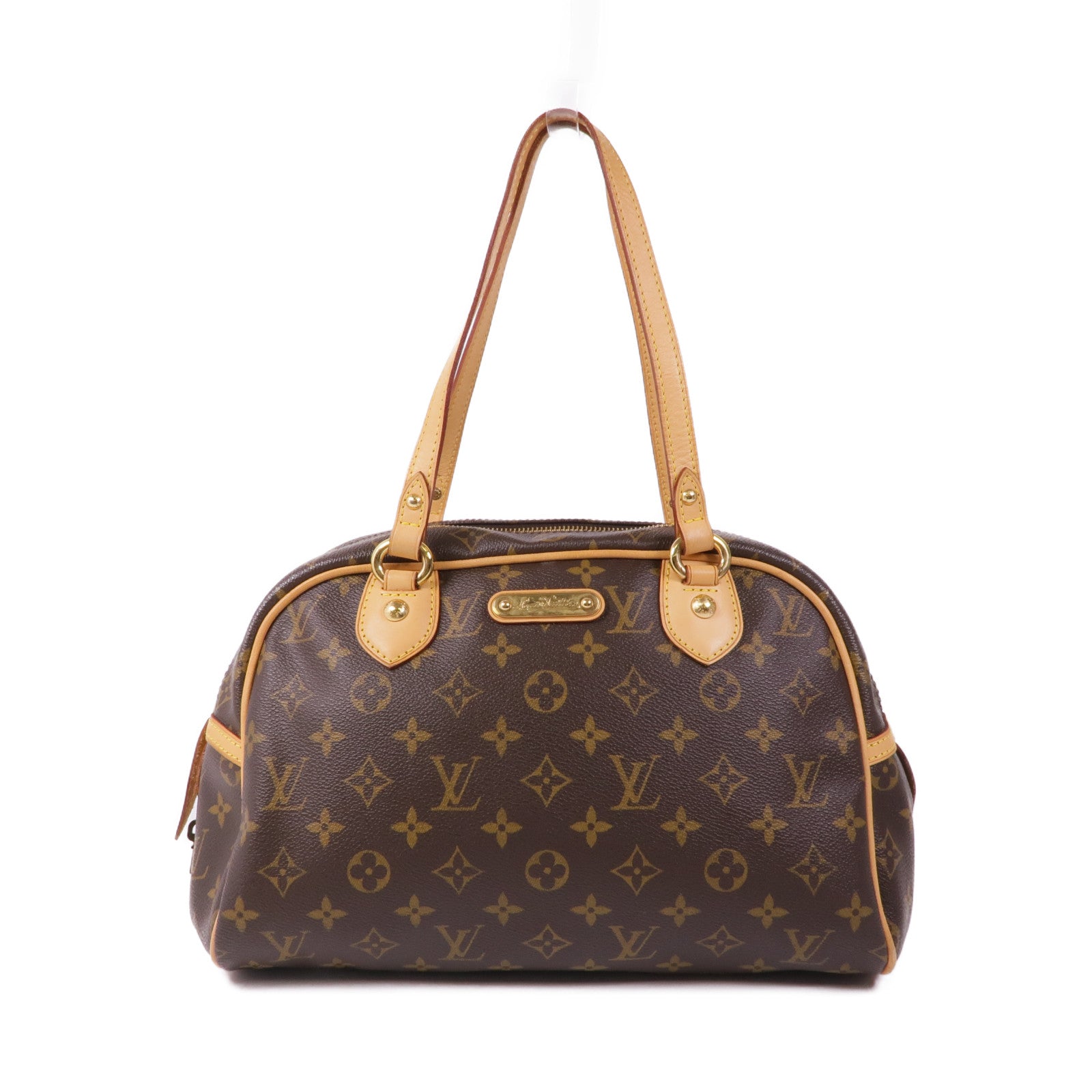 LOUIS VUITTON Monogram Montorgueil PM金扣肩背袋