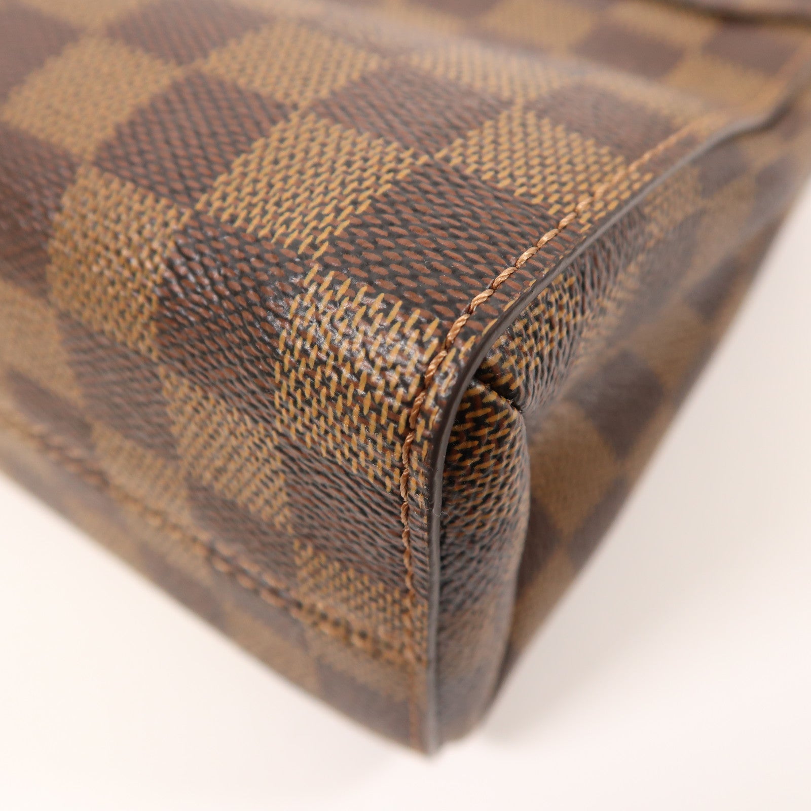 LOUIS VUITTON Damier Vavin PM金扣鏈帶肩背袋