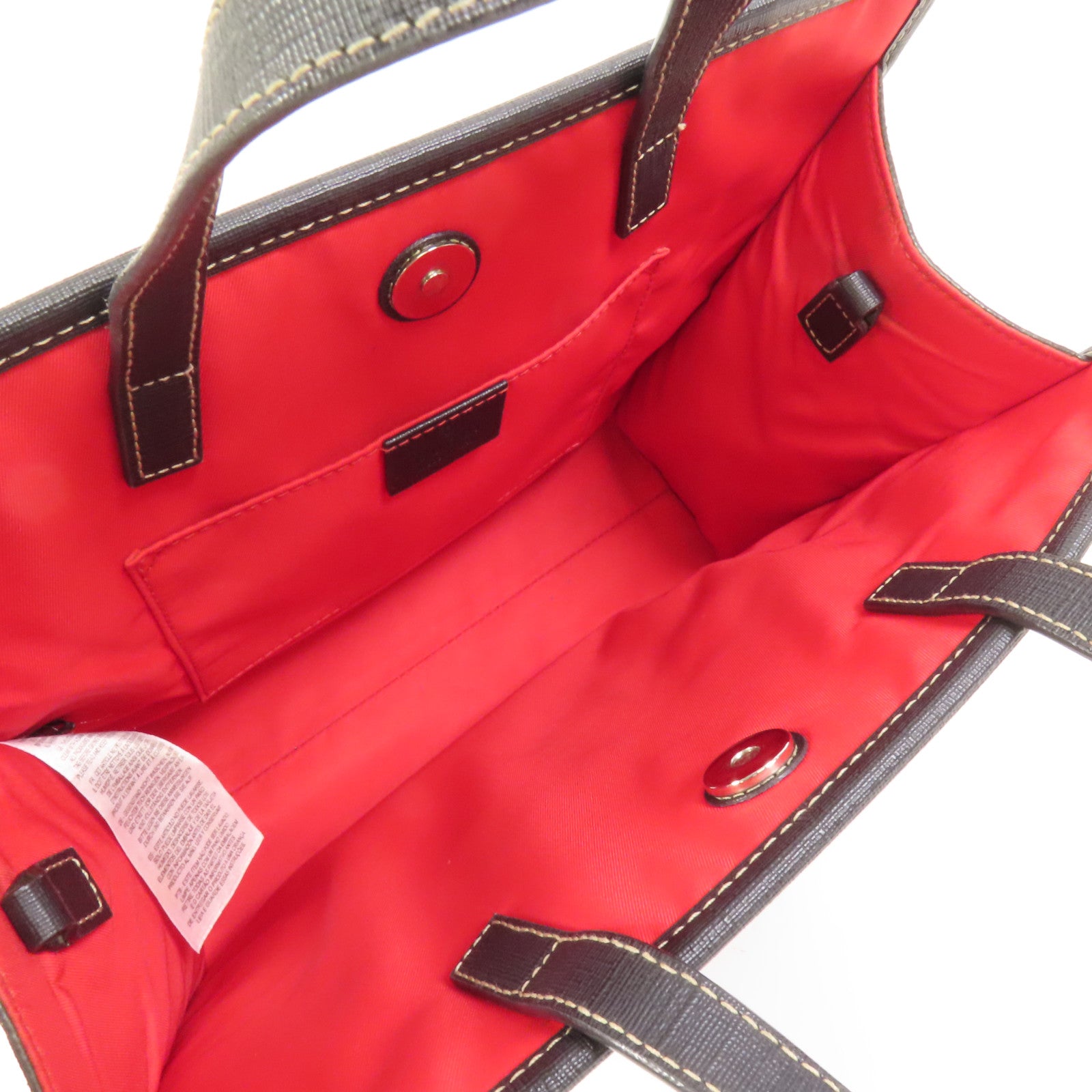 GUCCI 塗層帆布Ladybug手挽袋