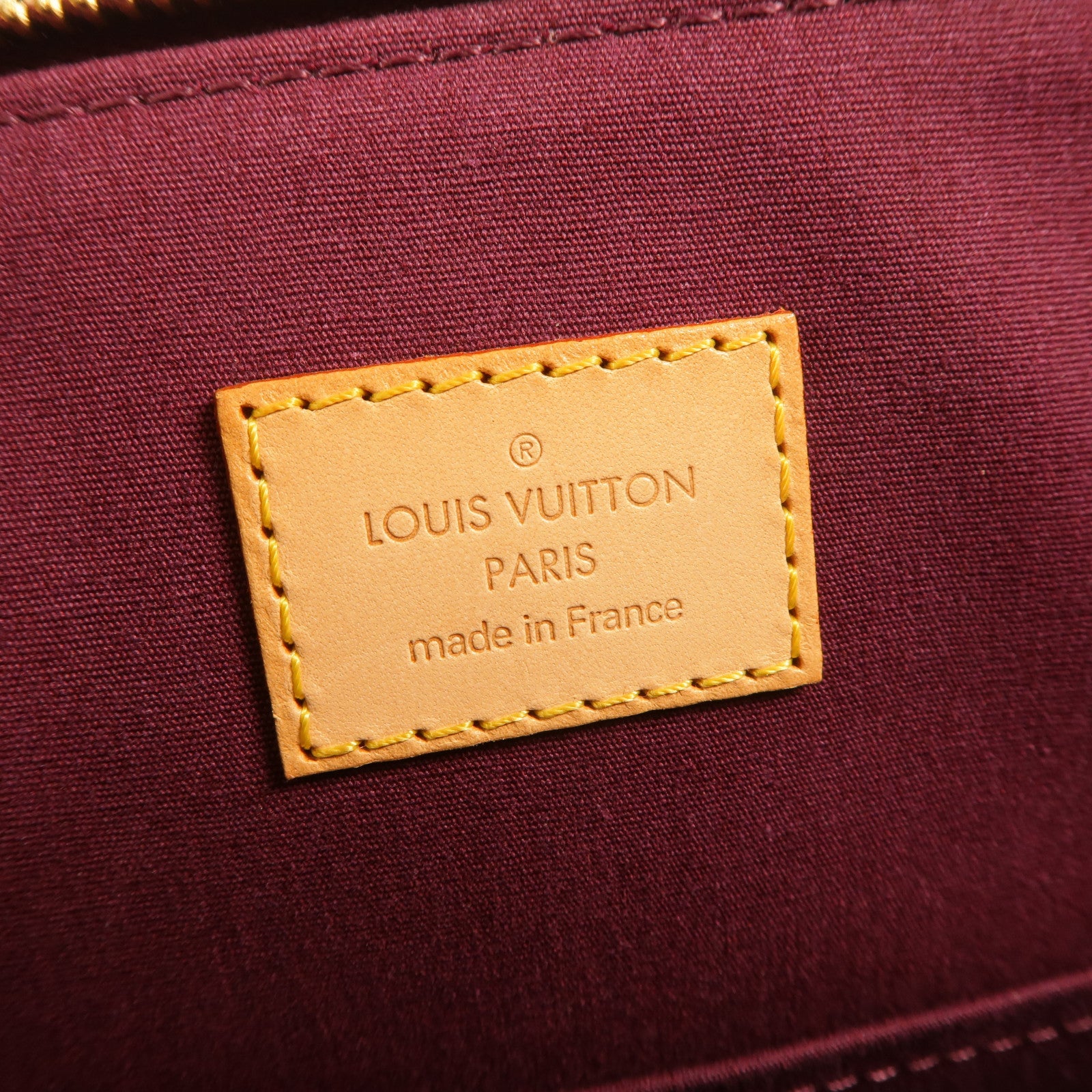 LOUIS VUITTON Monogram Vernis Bellevue GM手挽袋