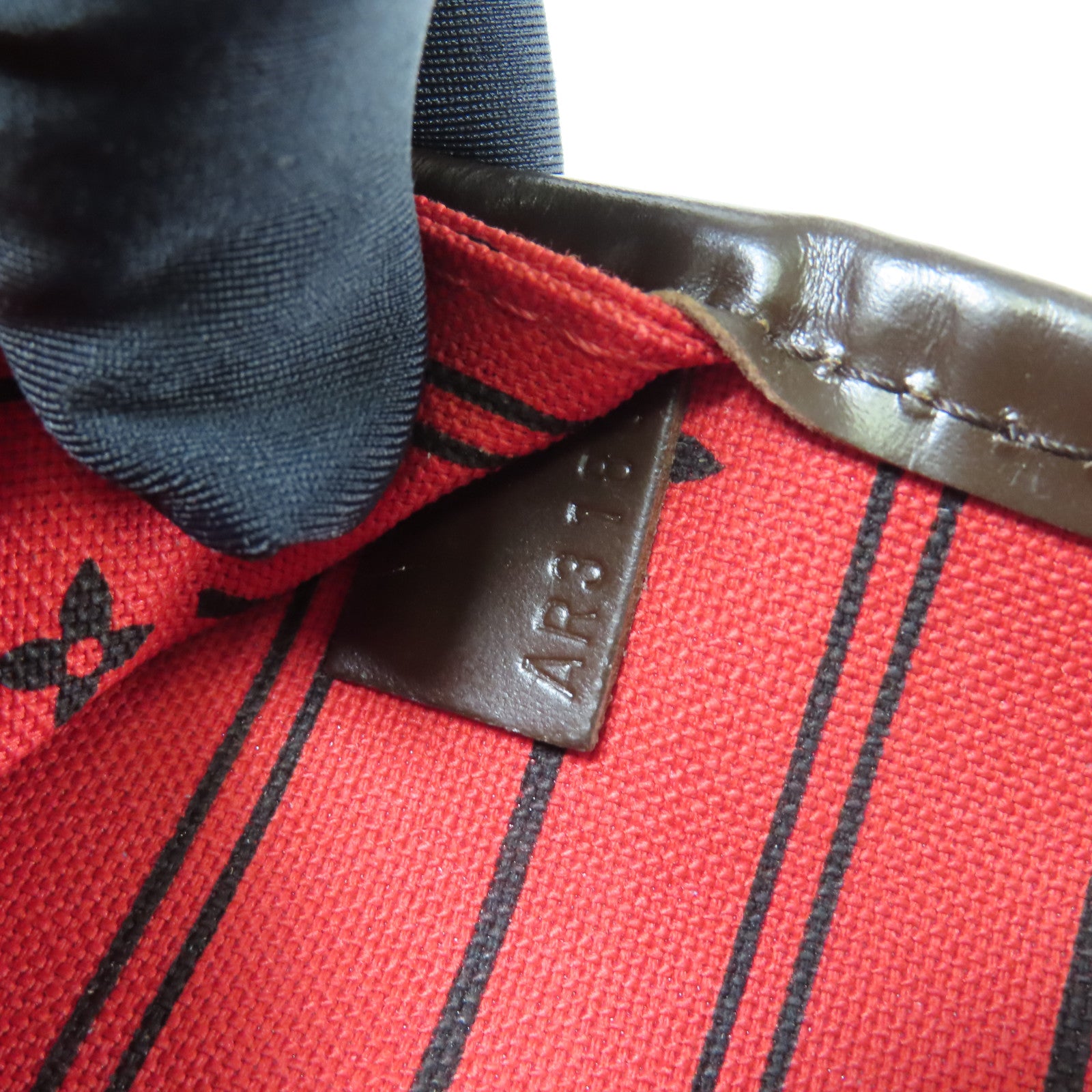 LOUIS VUITTON Damier Neverfull MM金扣肩背袋/手挽袋