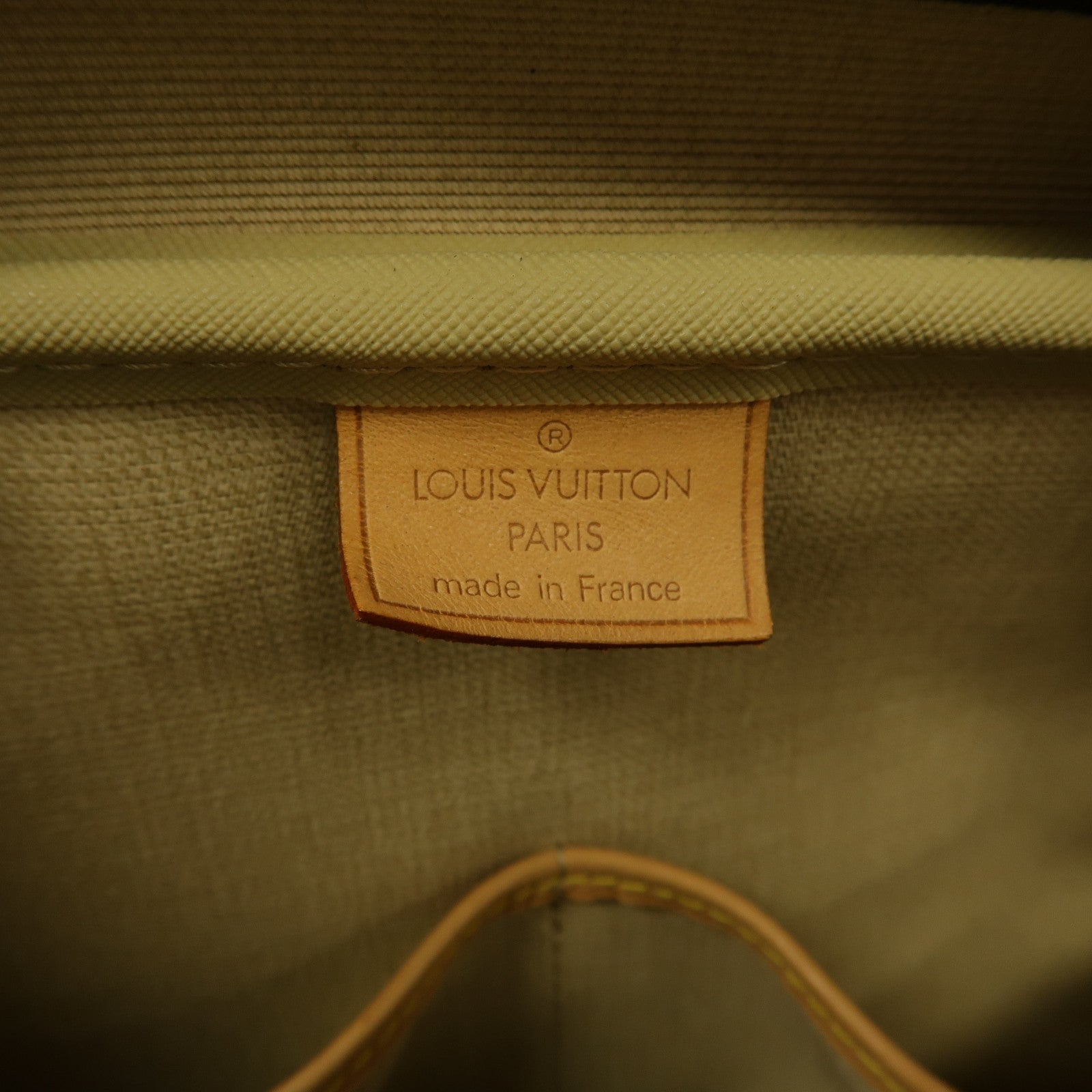 LOUIS VUITTON 【激減優惠】Monogram Deauville金扣手挽袋啡色