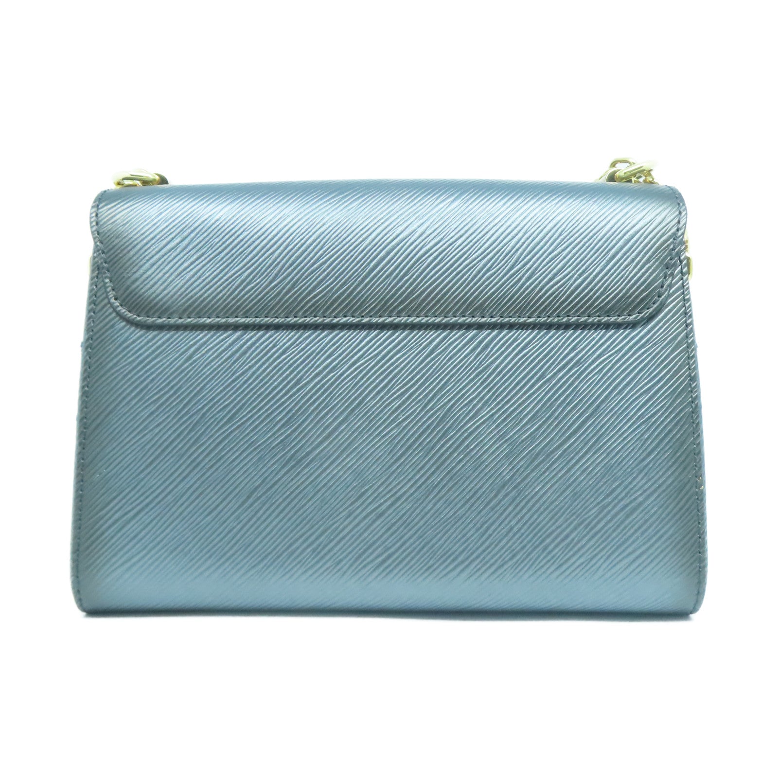 LOUIS VUITTON **【激減優惠】Epi Twist MM金扣鏈帶肩背袋灰色