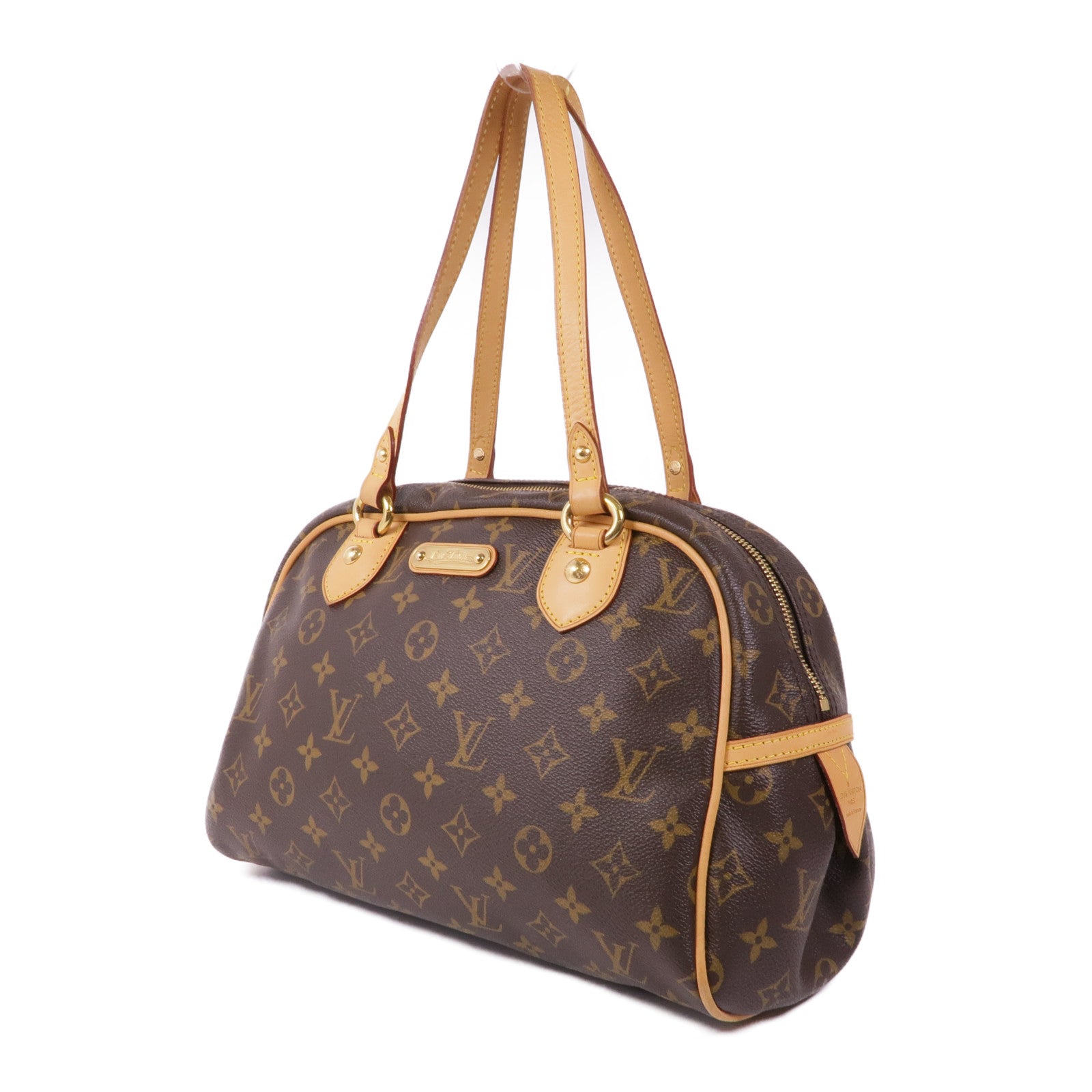 LOUIS VUITTON Monogram Montorgueil PM金扣肩背袋