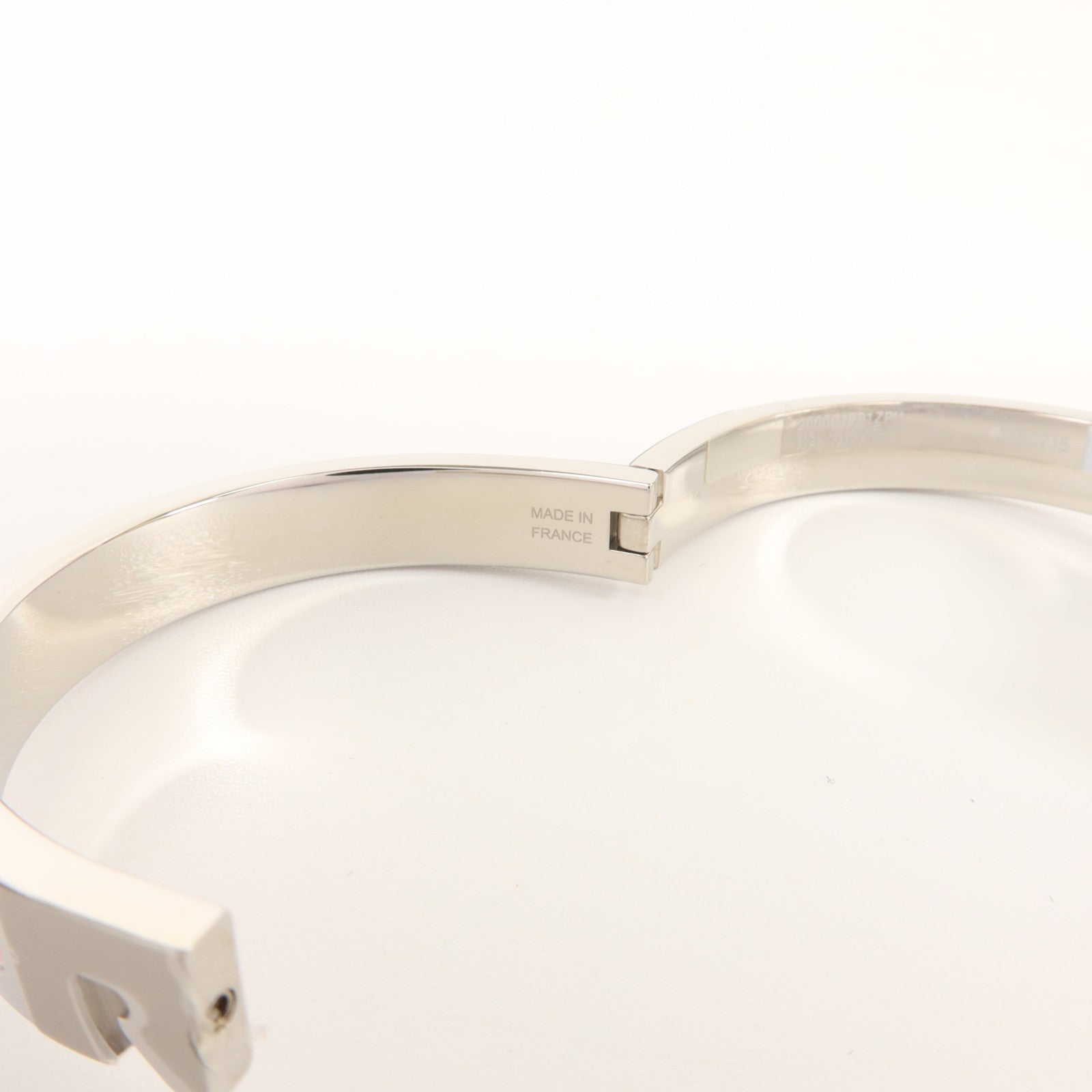 HERMES 金屬/瓷漆Mini Clic Kelly Bracelet手鐲