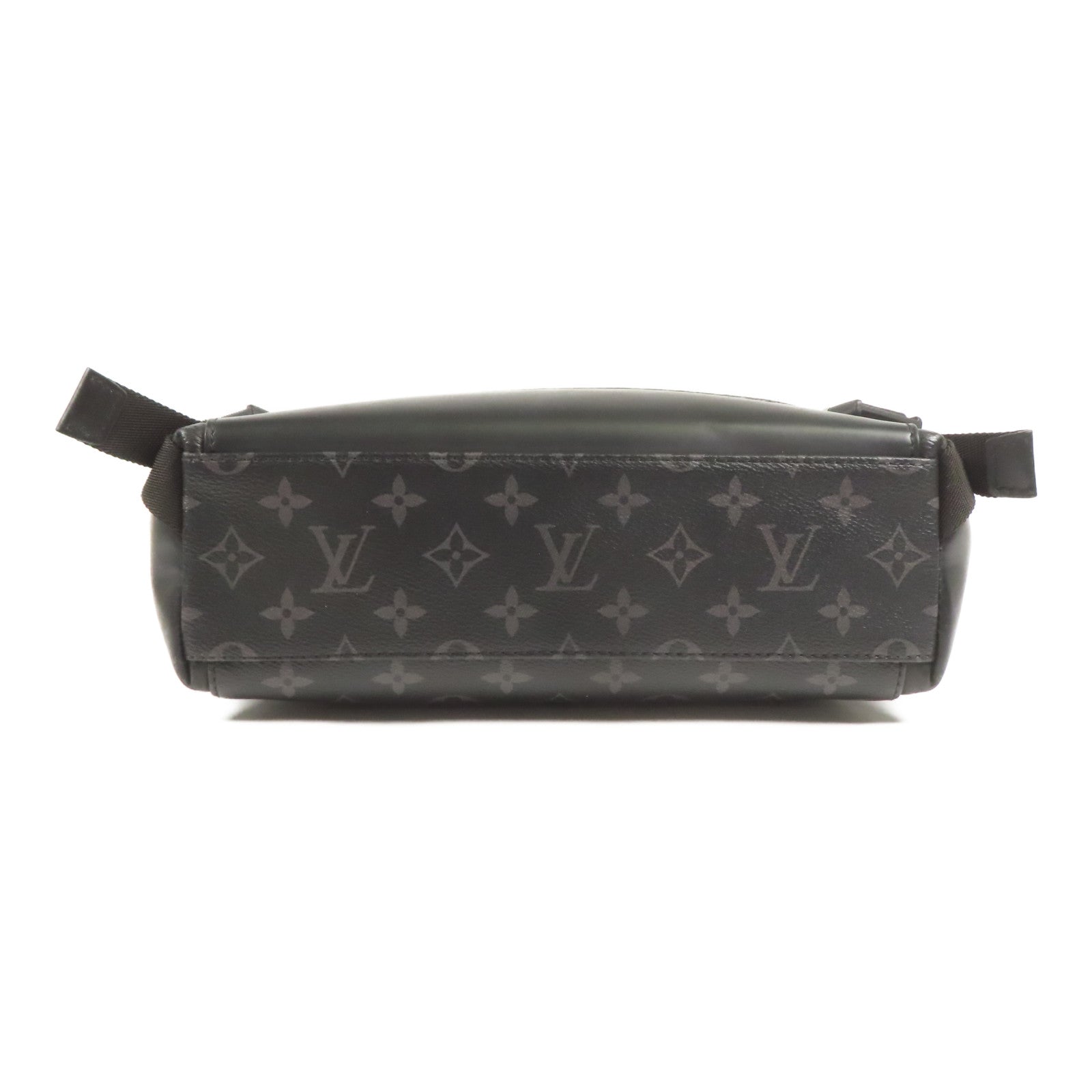 LOUIS VUITTON Monogram Eclipse Messenger PM Voyager銀扣肩背袋