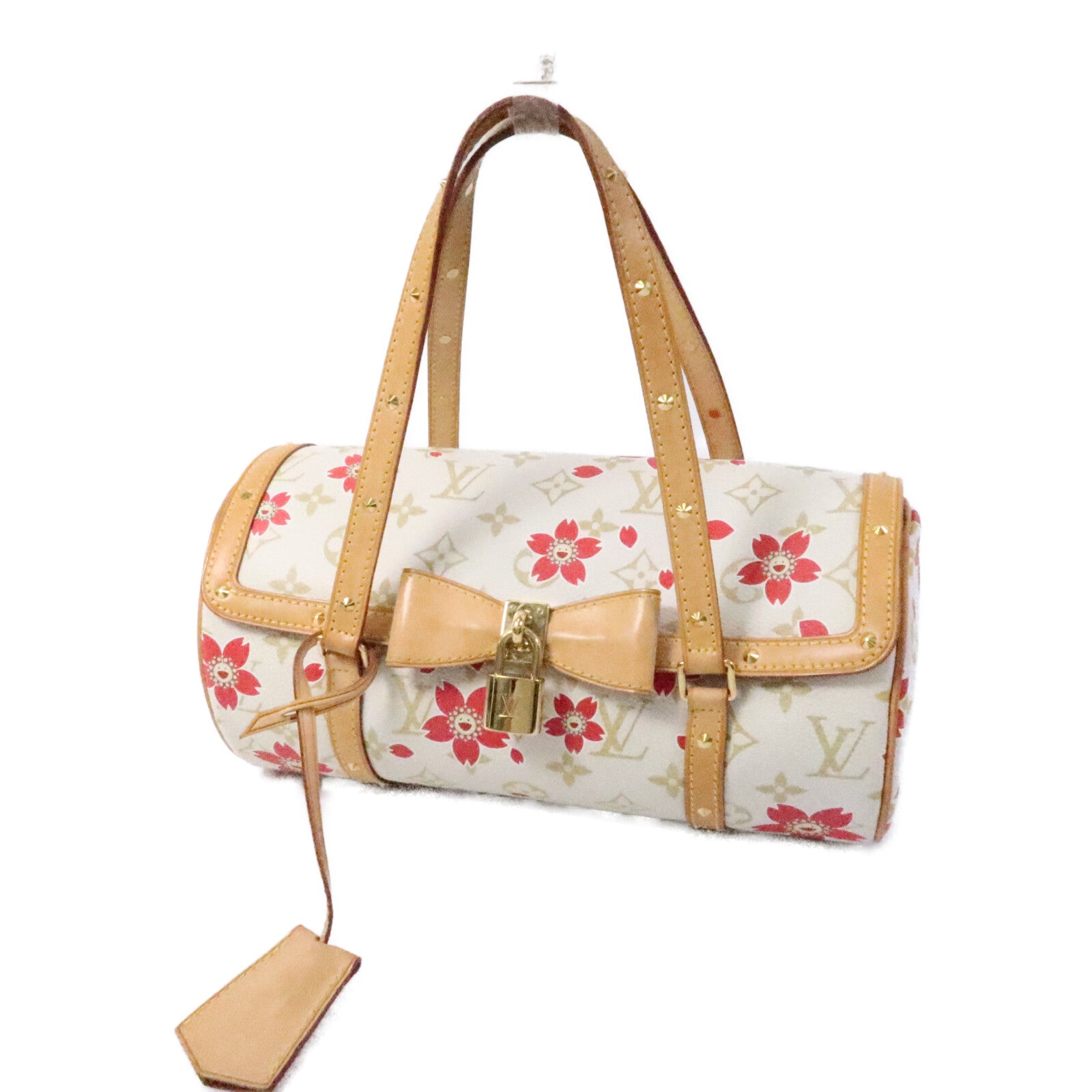 LOUIS VUITTON Monogram LVxMurakami Cherry Blossom Papillon手挽袋