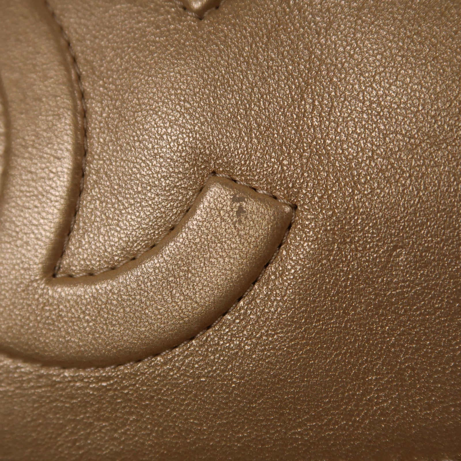 CHANEL 皮革Coco Cocoon金扣手挽袋