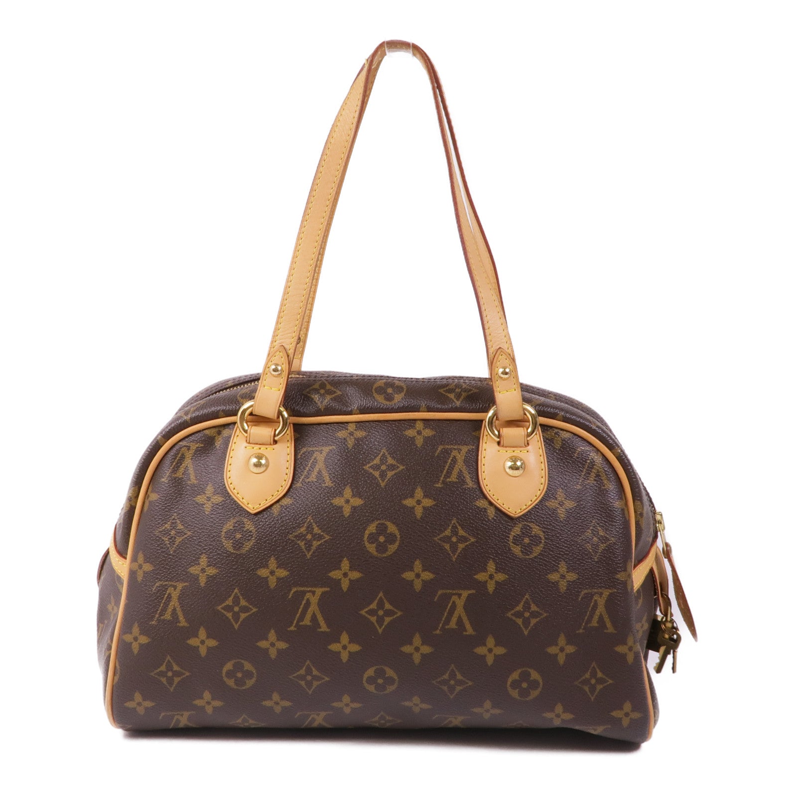 LOUIS VUITTON Monogram Montorgueil PM金扣肩背袋